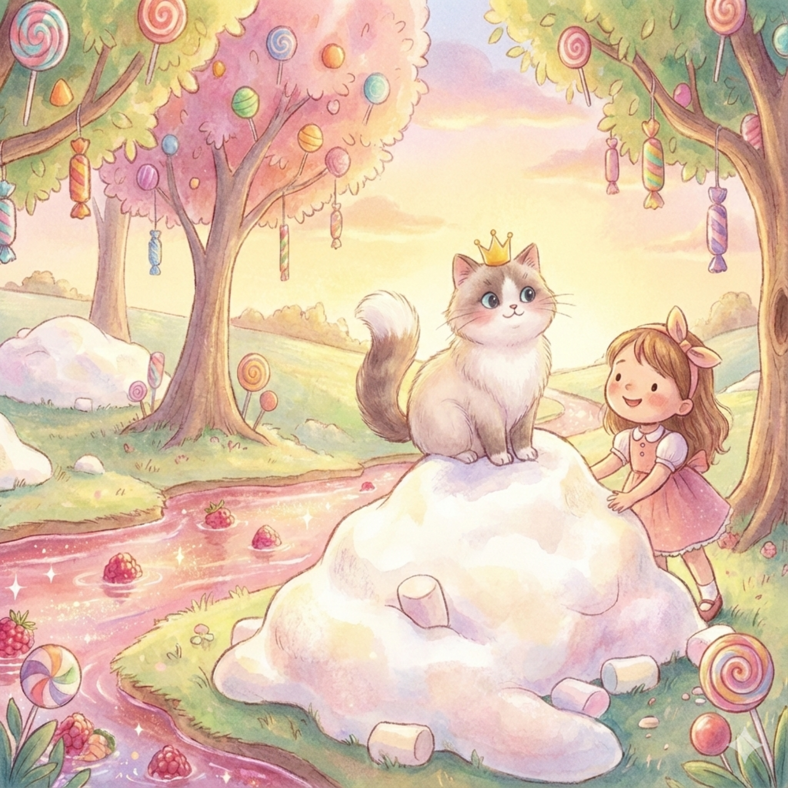 לולו החתול בארץ הסוכריות 🍭🍬