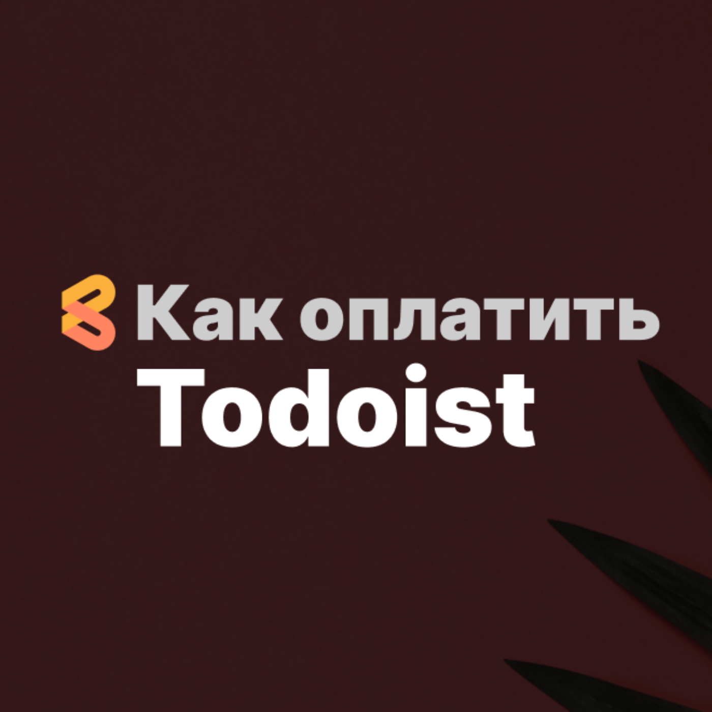 Как оплатить Todoist из России в 2024 году episode artwork