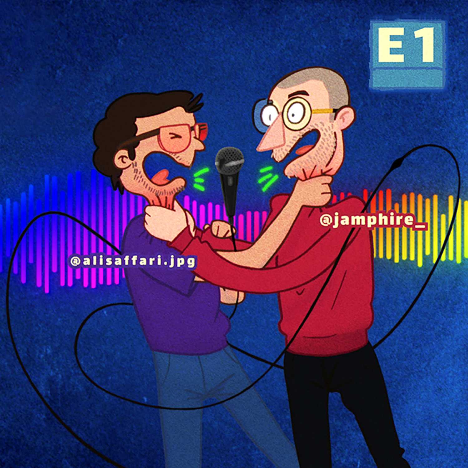 کاناپه کست ( کاناپه پلاس پادکست ) قسمت اول  - دیدار جمال و علی Kanapecast (Podcast)
