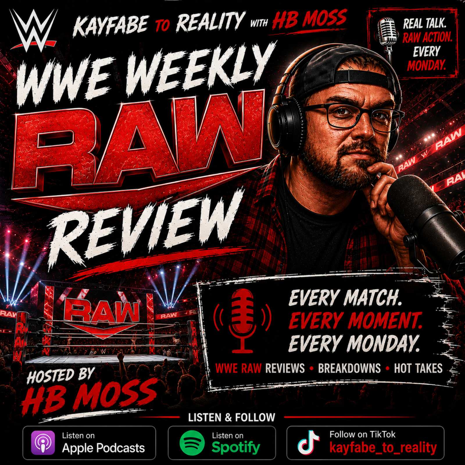 WWE Weekly Raw Review August 3, 2026 episode artwork