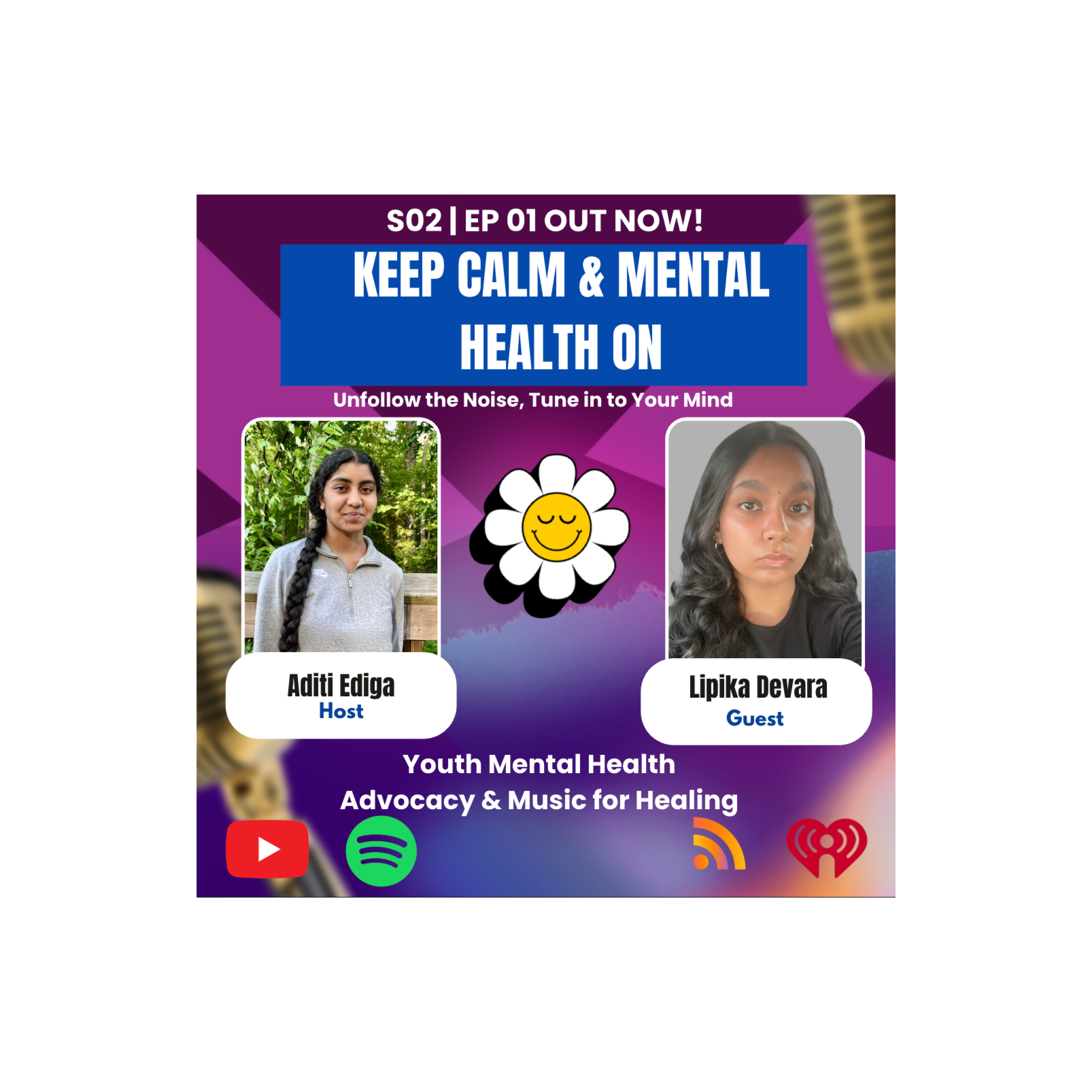 Unfollow the Noise | Lipika Devara on Youth Mental Health Advocacy & Music for Healing episode artwork