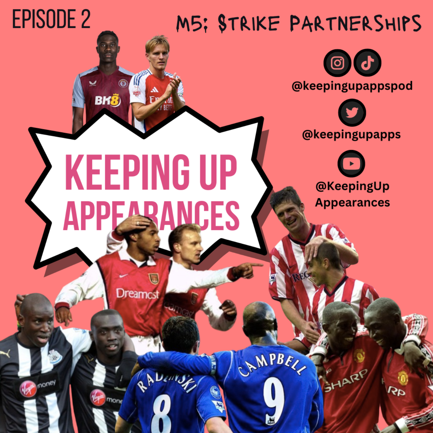 Episode 2 | Super Kevin Campbell, Thierry Henry and Alan Carr's dad episode artwork
