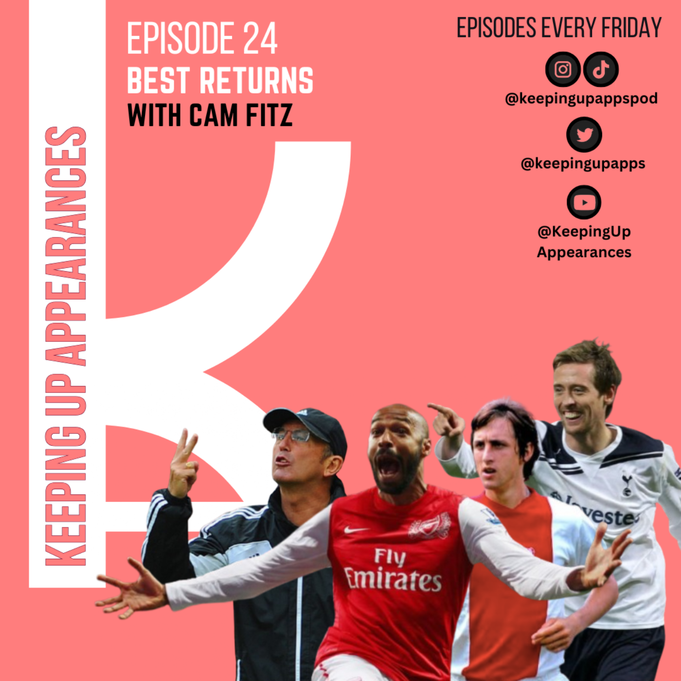 Episode 24 | Pitch Side, Angry Dutchman and Robbie Williams (with CamFitz) episode artwork
