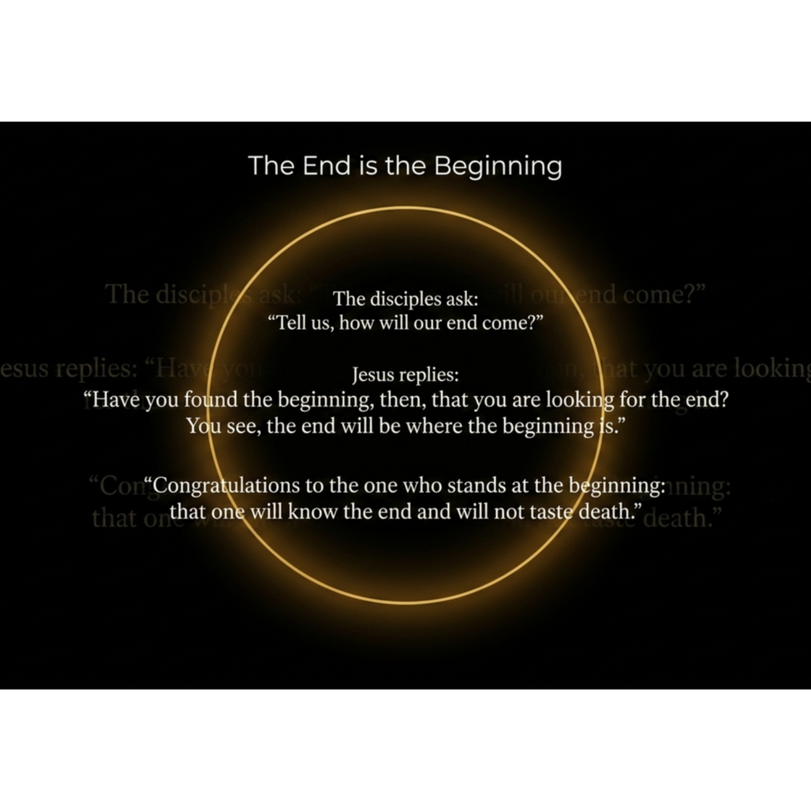 Gospel of Thomas and the Divine Spark