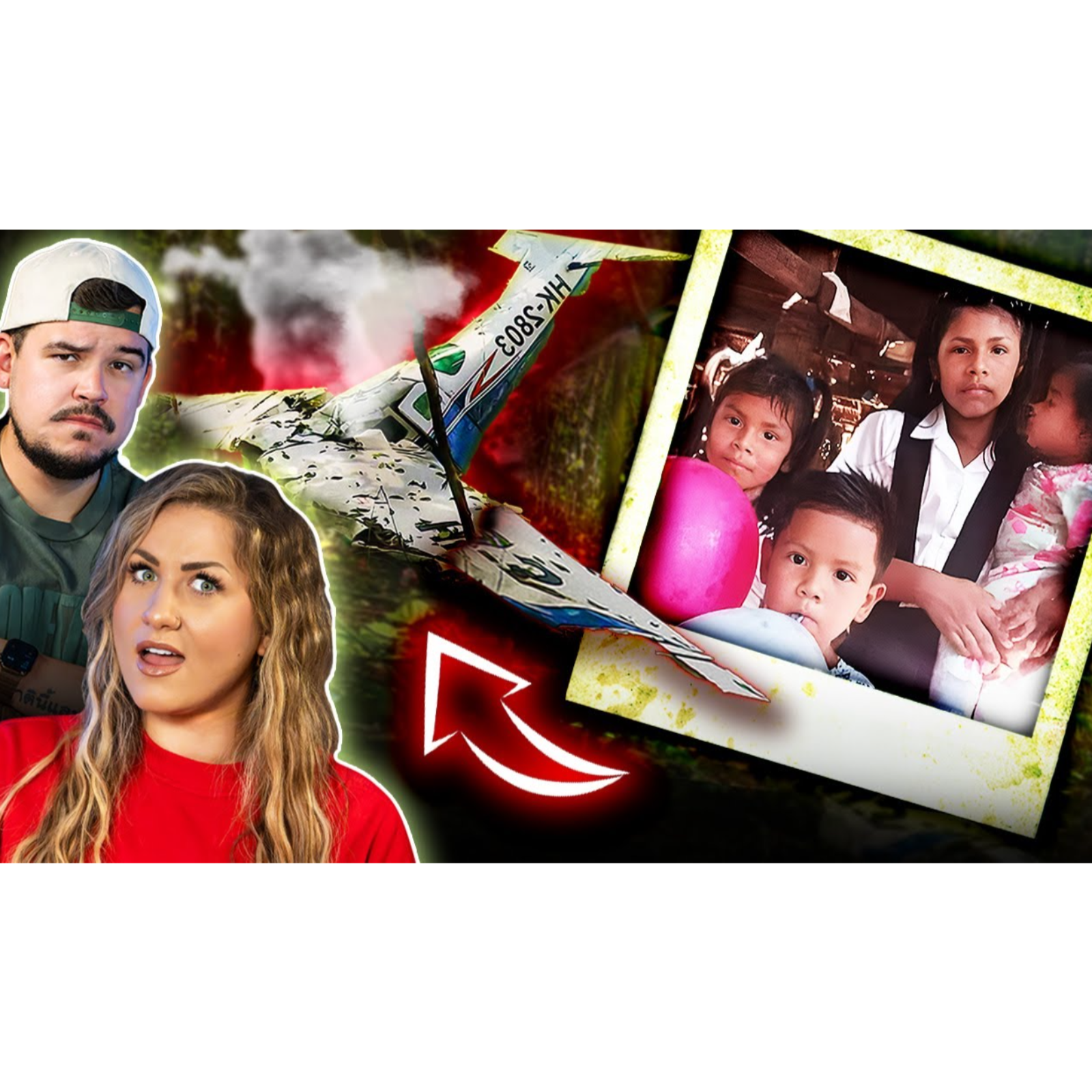 These 4 Young Kids_ Plane Crashed In The Amazon _ Were Alone For 40 Days