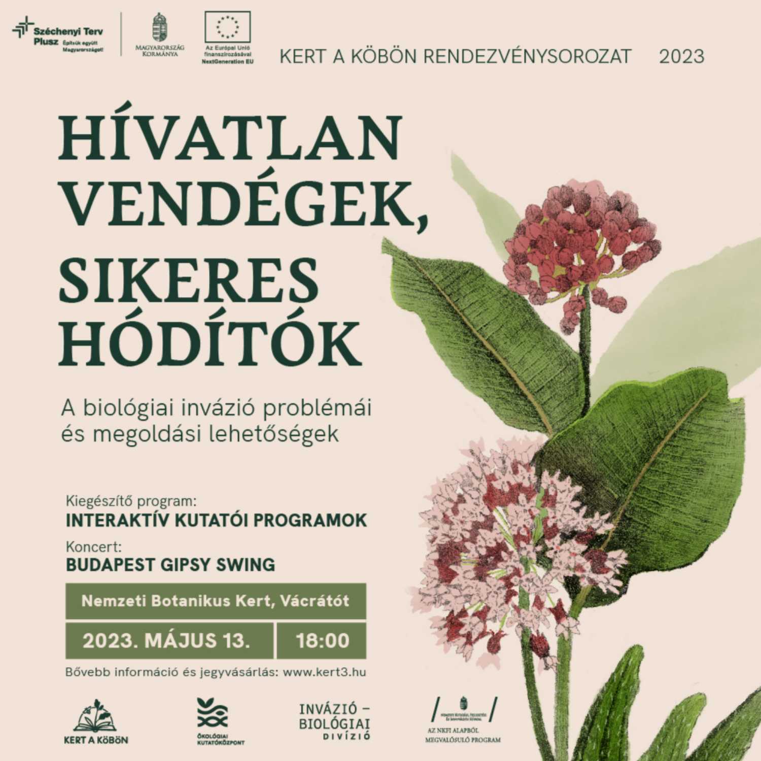 KULTÚRA, ÖKOLÓGIA, BOTANIKA - KERT A KÖBÖN