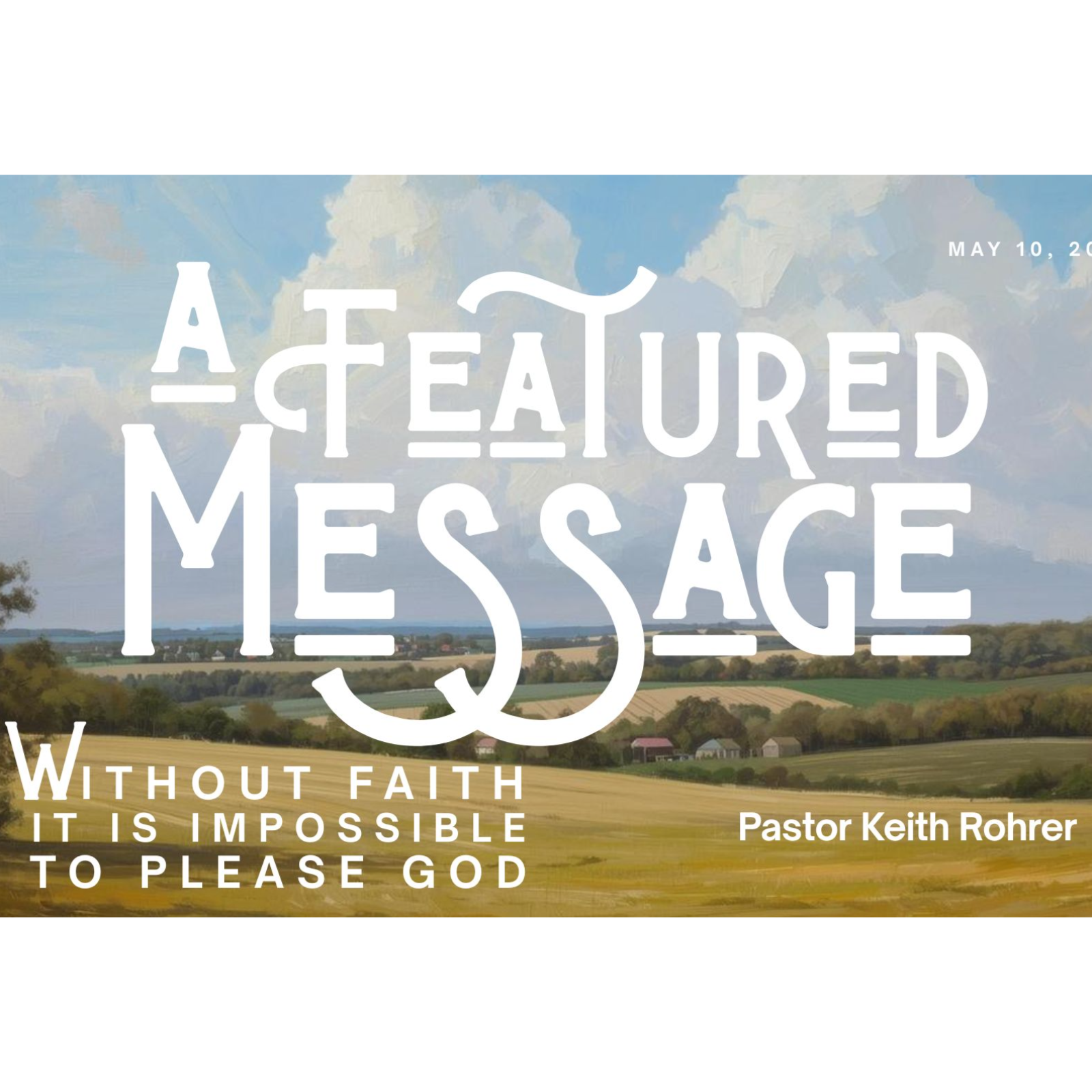 Without Faith it is Impossible to Please God episode artwork