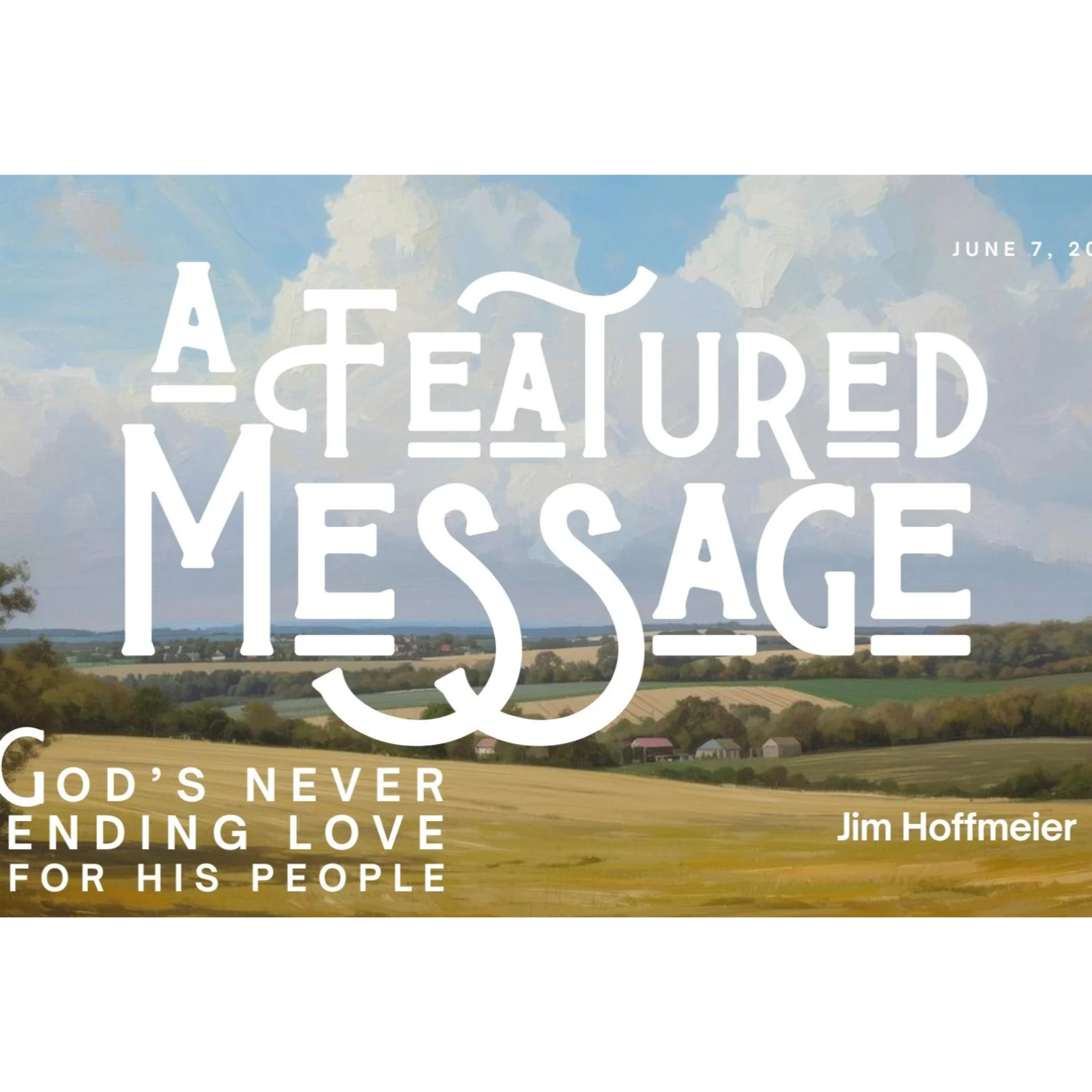 God's Never-Ending Love for His People episode artwork