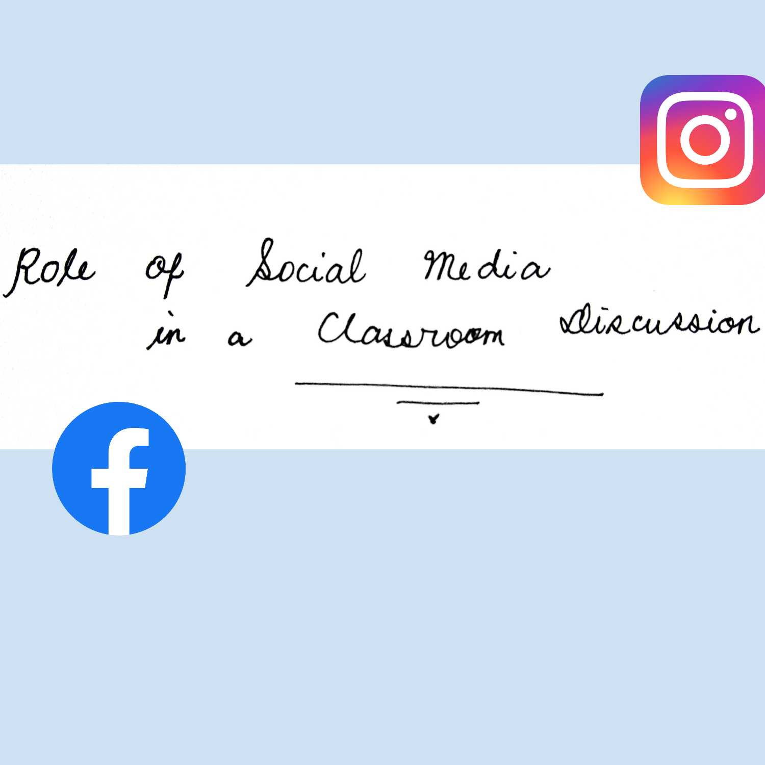 Role of Social Media in Classroom Discussion