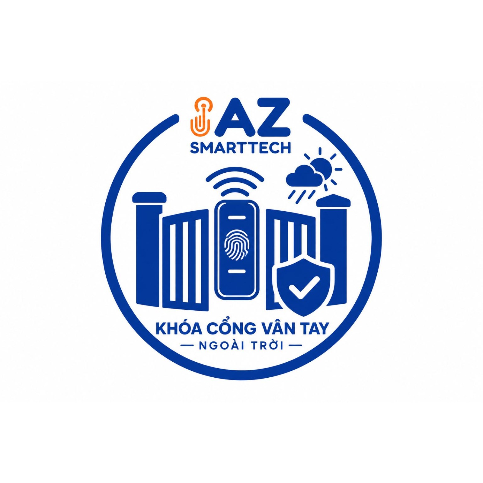 Khóa cổng vân tay ngoài trời - AZ SMARTTECH cover art