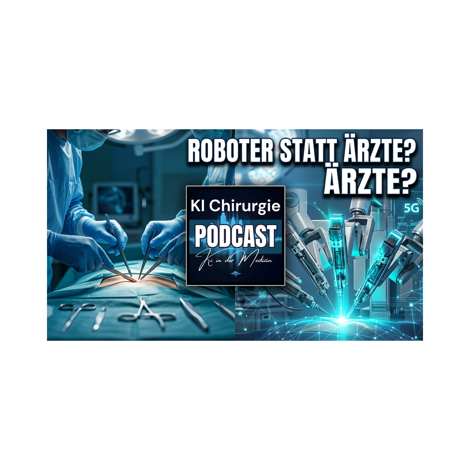 Da-Vinci-Roboter, KI-Chirurgie & die Zukunft der Medizin – Smarte Operationen erklärt | KI Stadt Podcast episode artwork