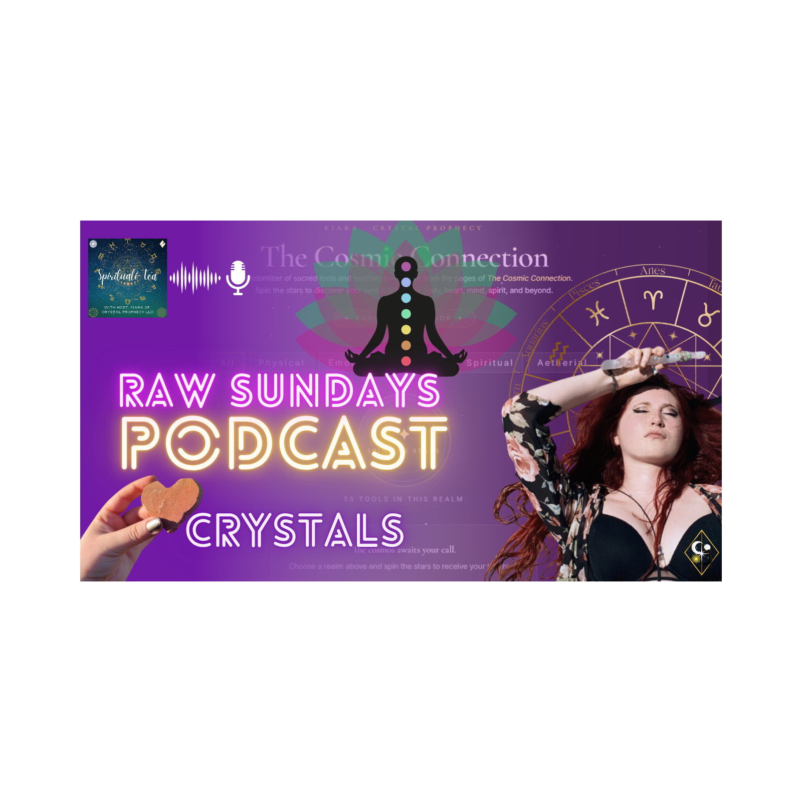 ✨ RAW SUNDAYS: Crystal Magic by Zodiac (Chosen at Random 👀) episode artwork
