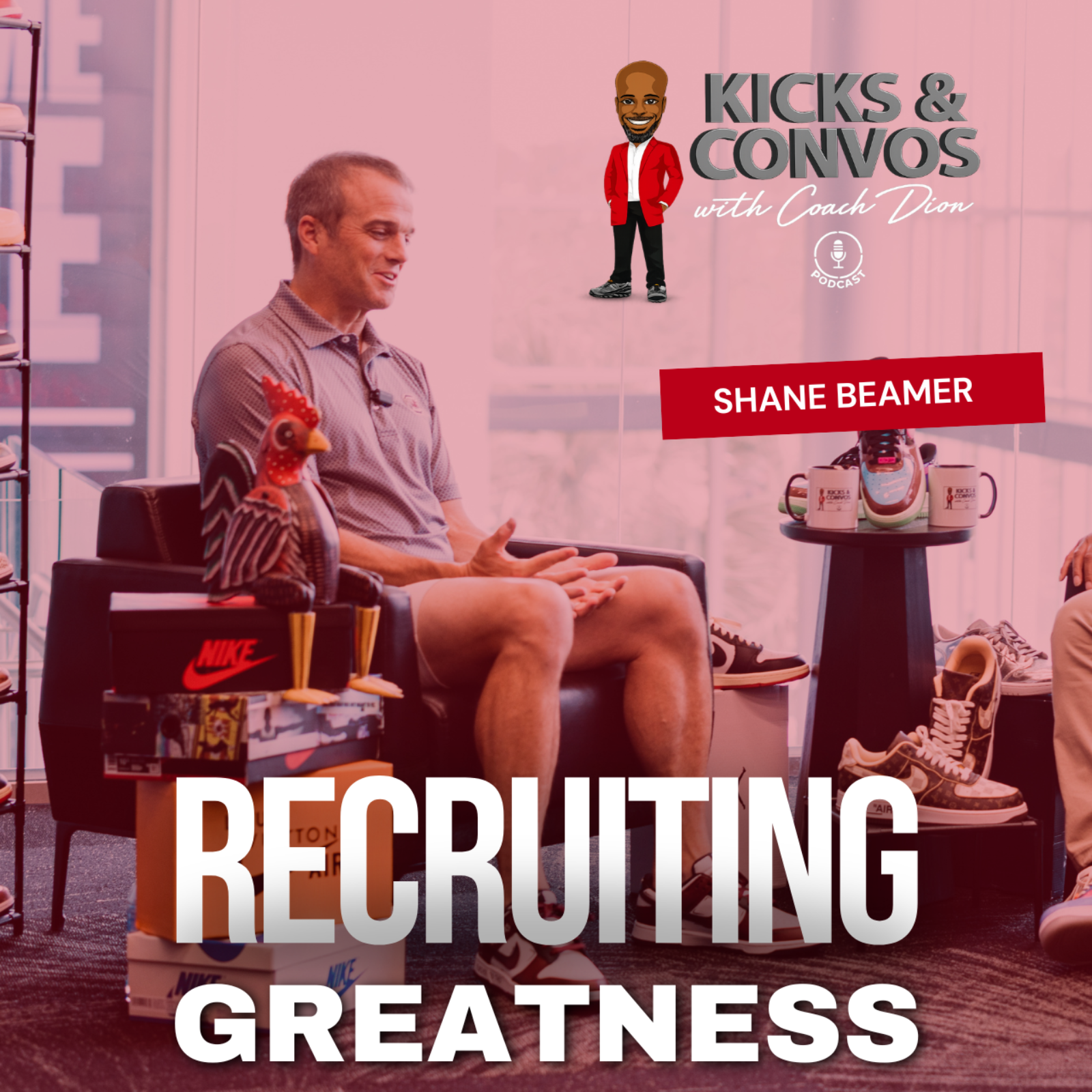 Coach Shane Beamer on Gamecock Swag, Nike Sneakers & Recruiting Winners episode artwork
