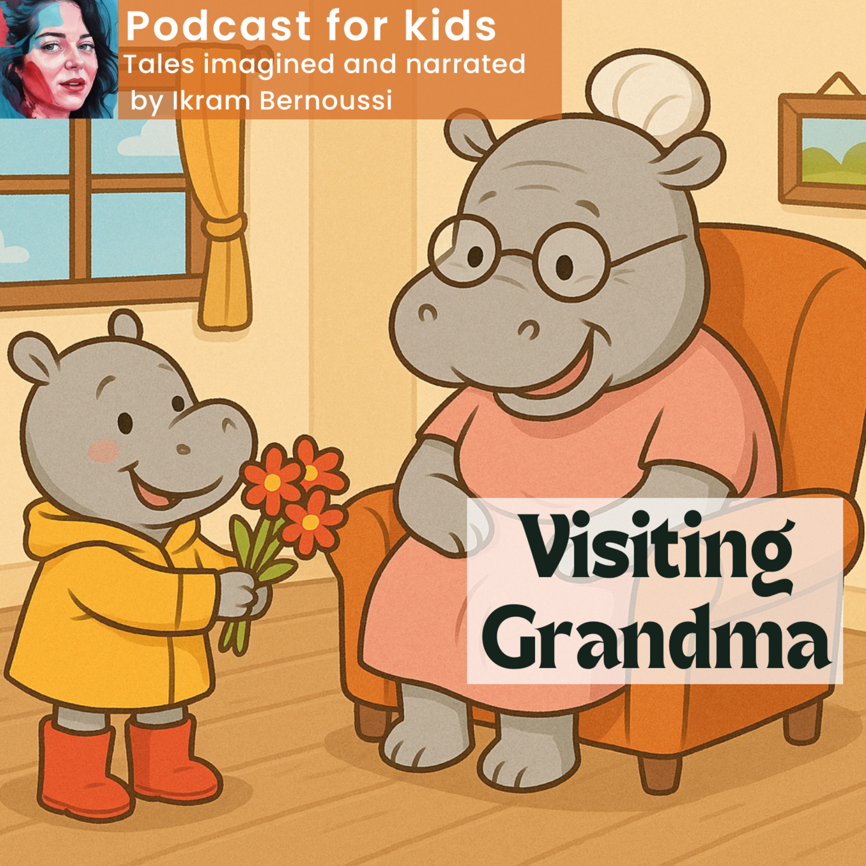 'Visiting Grandma' Story for kids in English episode artwork