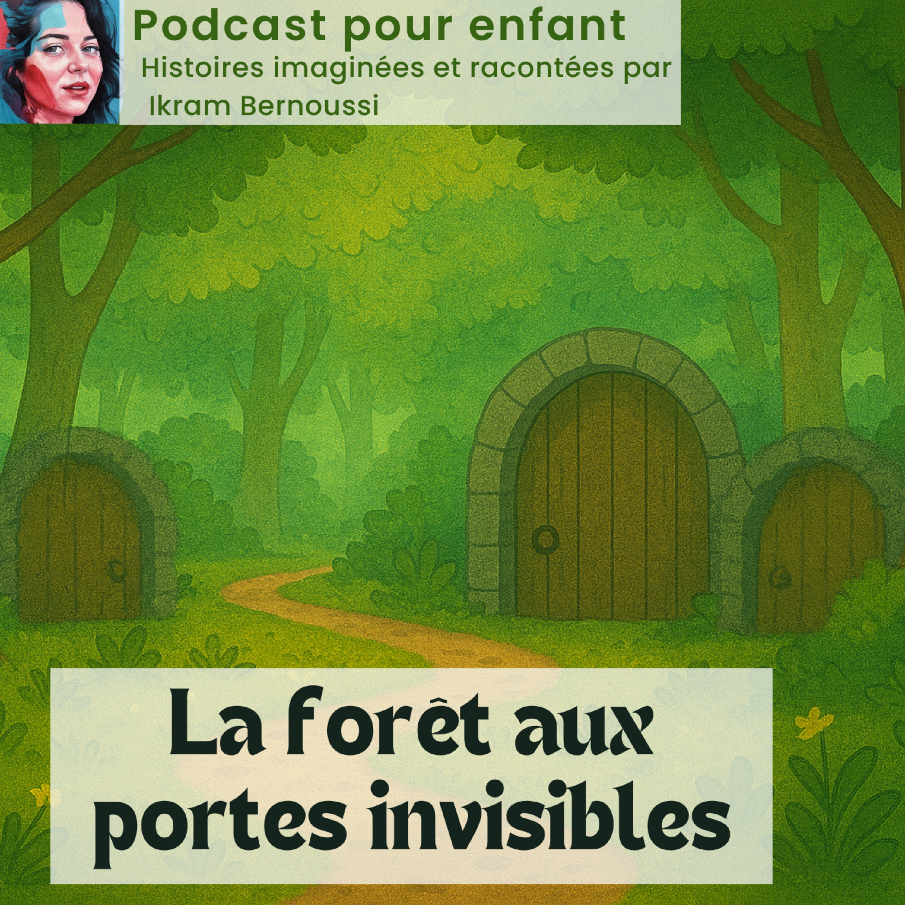 "Janna et la forêt aux portes invisibles", histoire pour les enfants episode artwork