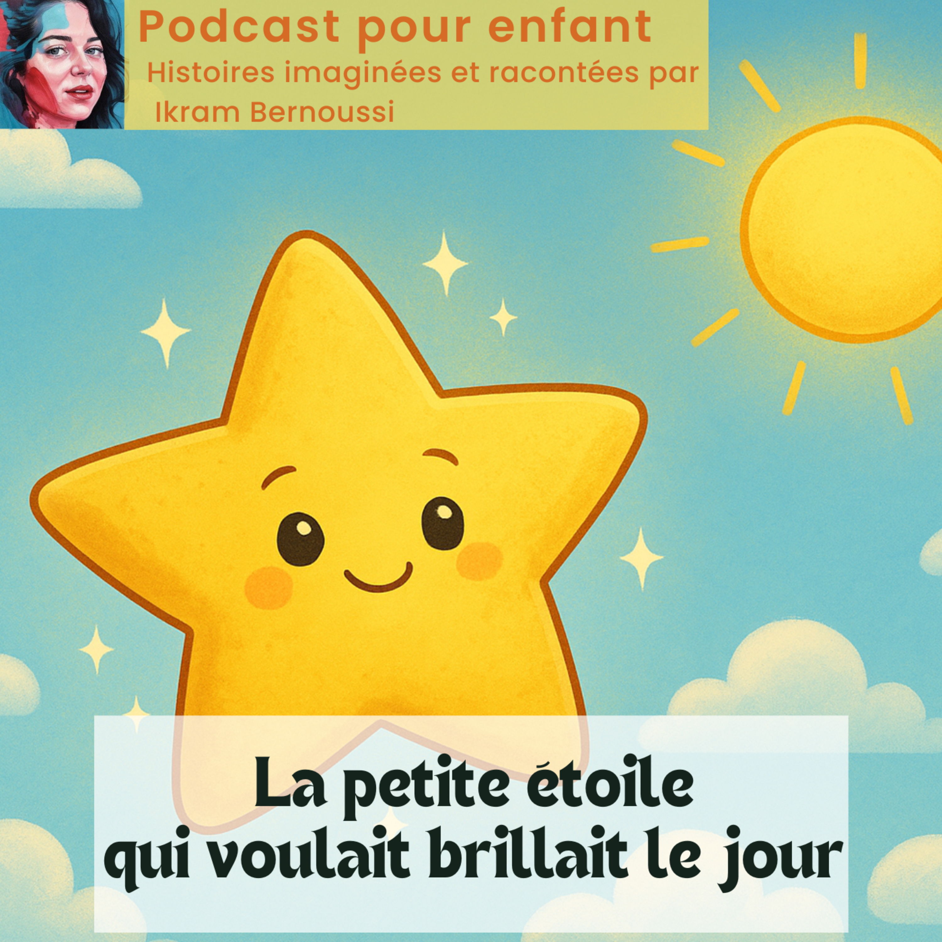 "La petite étoile qui voulait briller le jour", histoire pour les enfants episode artwork