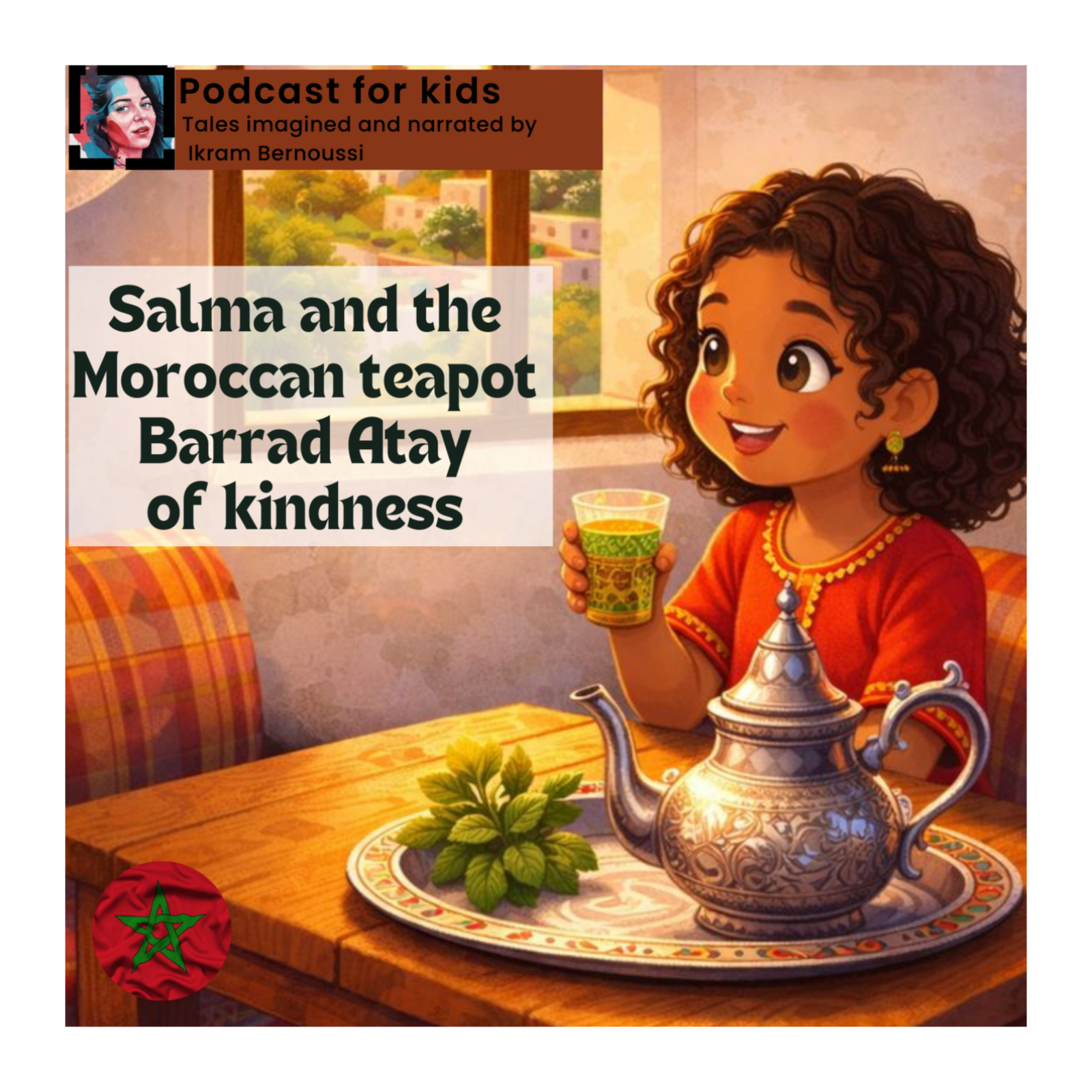 “Salma and the Moroccan teapot Barrad Atay of kindness”, Story for kids in English episode artwork