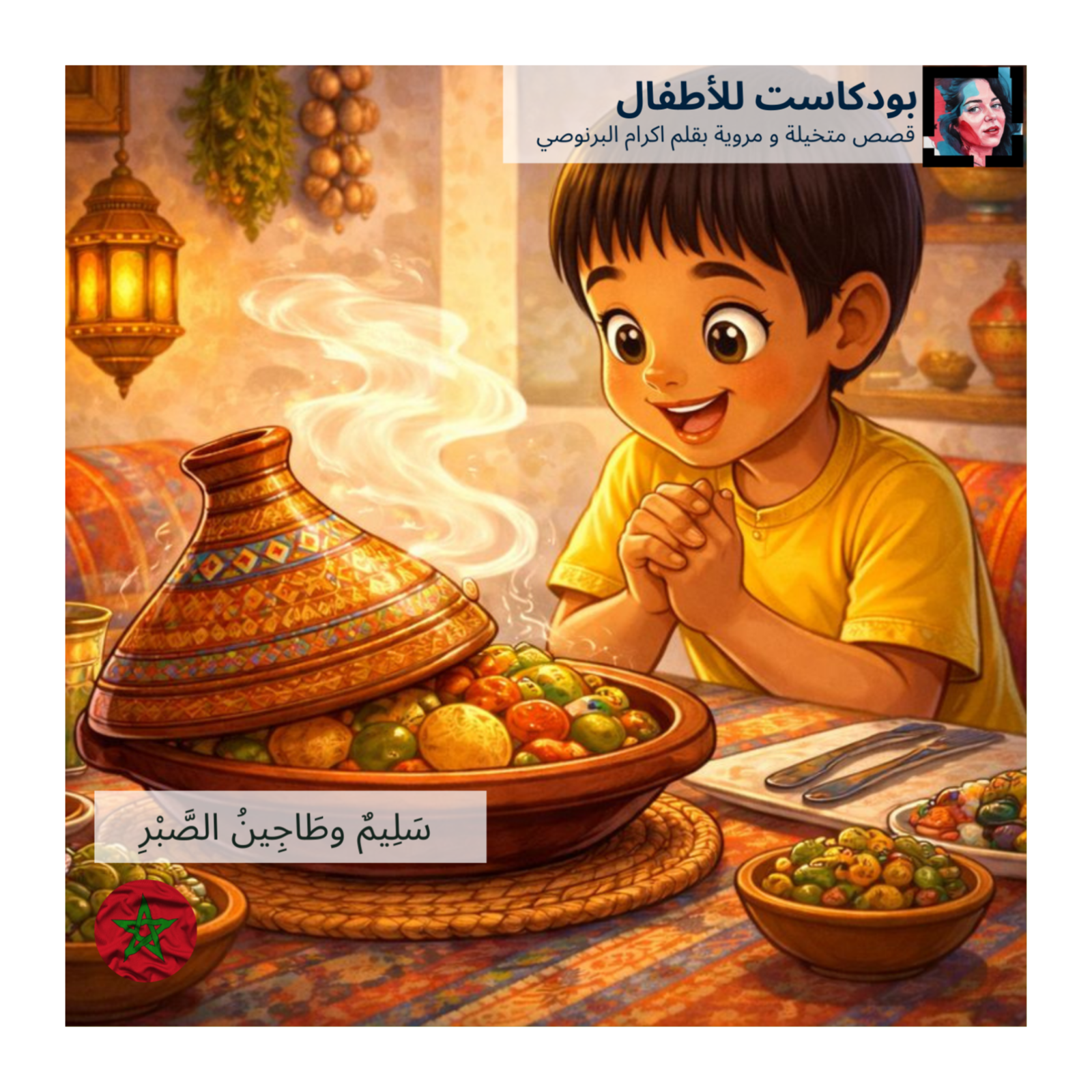 قصة 'سَلِيمٌ وطَاجِينُ الصَّبْرِ' قصص الاطفال باللغة العربية episode artwork