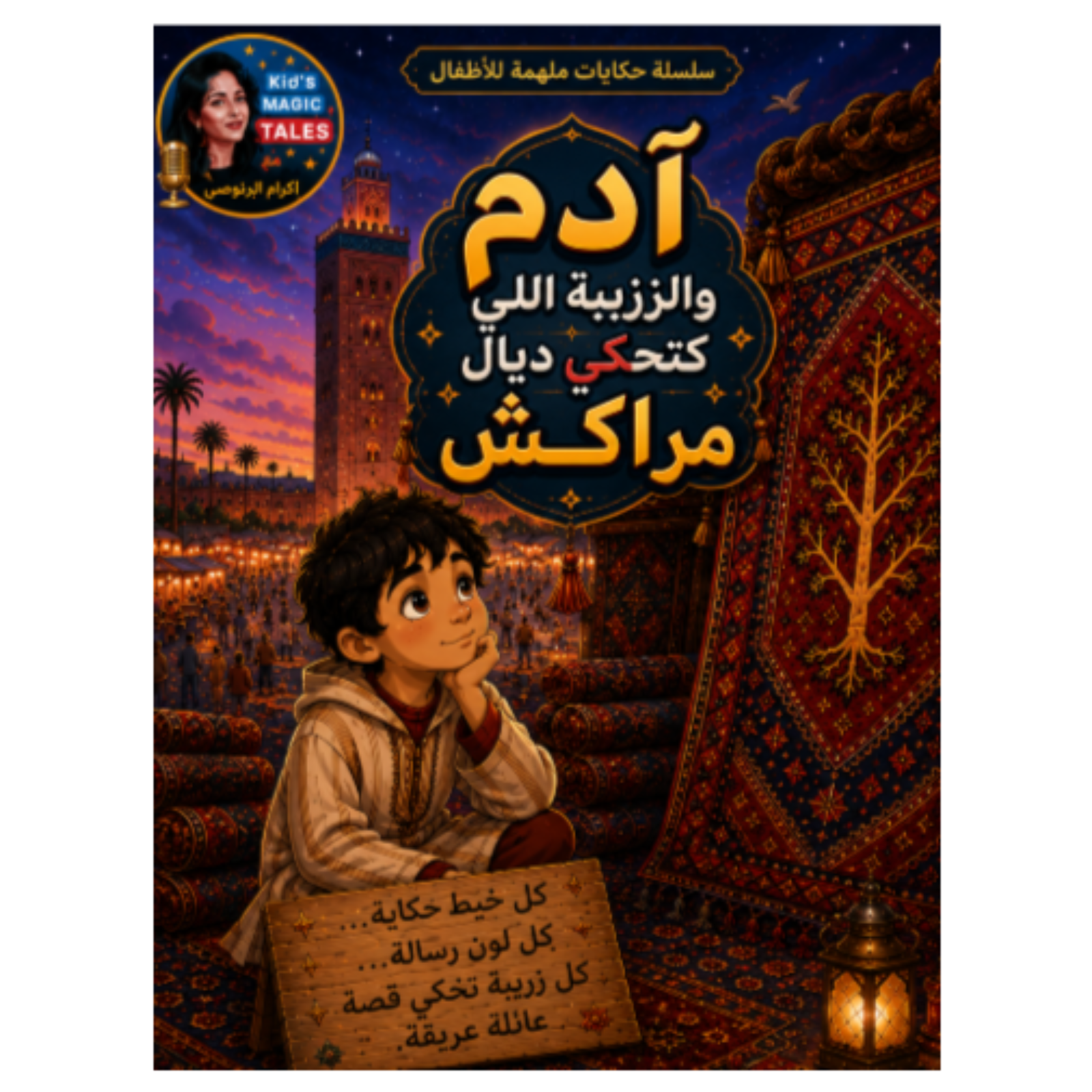  آدم والزربية اللي كتحكي ديال مراكش' بلهجة الدارجة' episode artwork