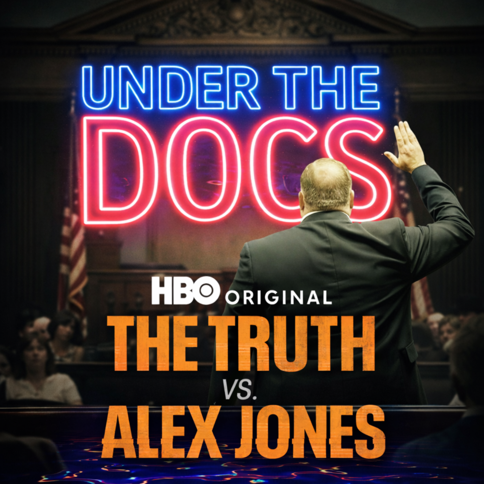 Under the Docs 012: The Truth vs. Alex Jones episode artwork