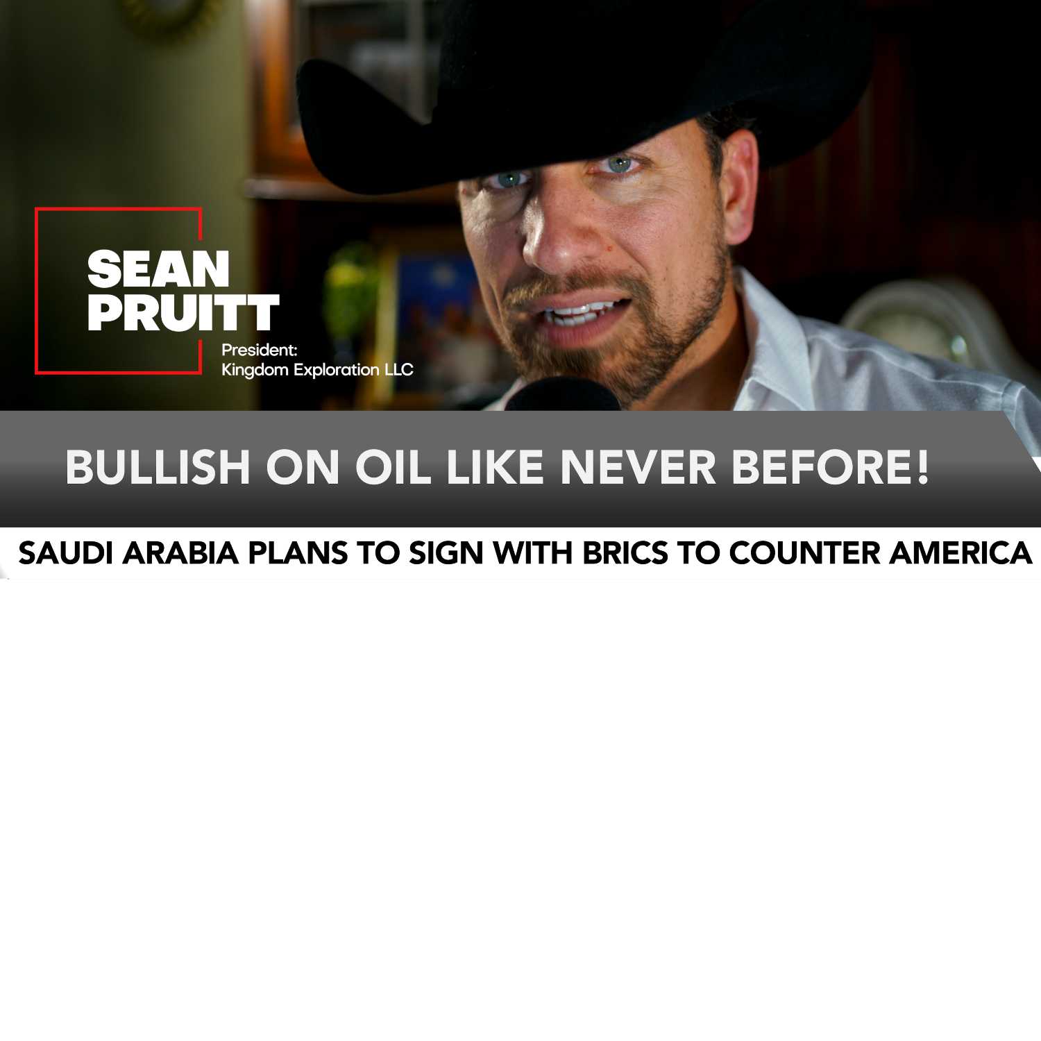 Oil News - Oil Investments - By Sean Pruitt Pres. of Kingdom Exploration LLC