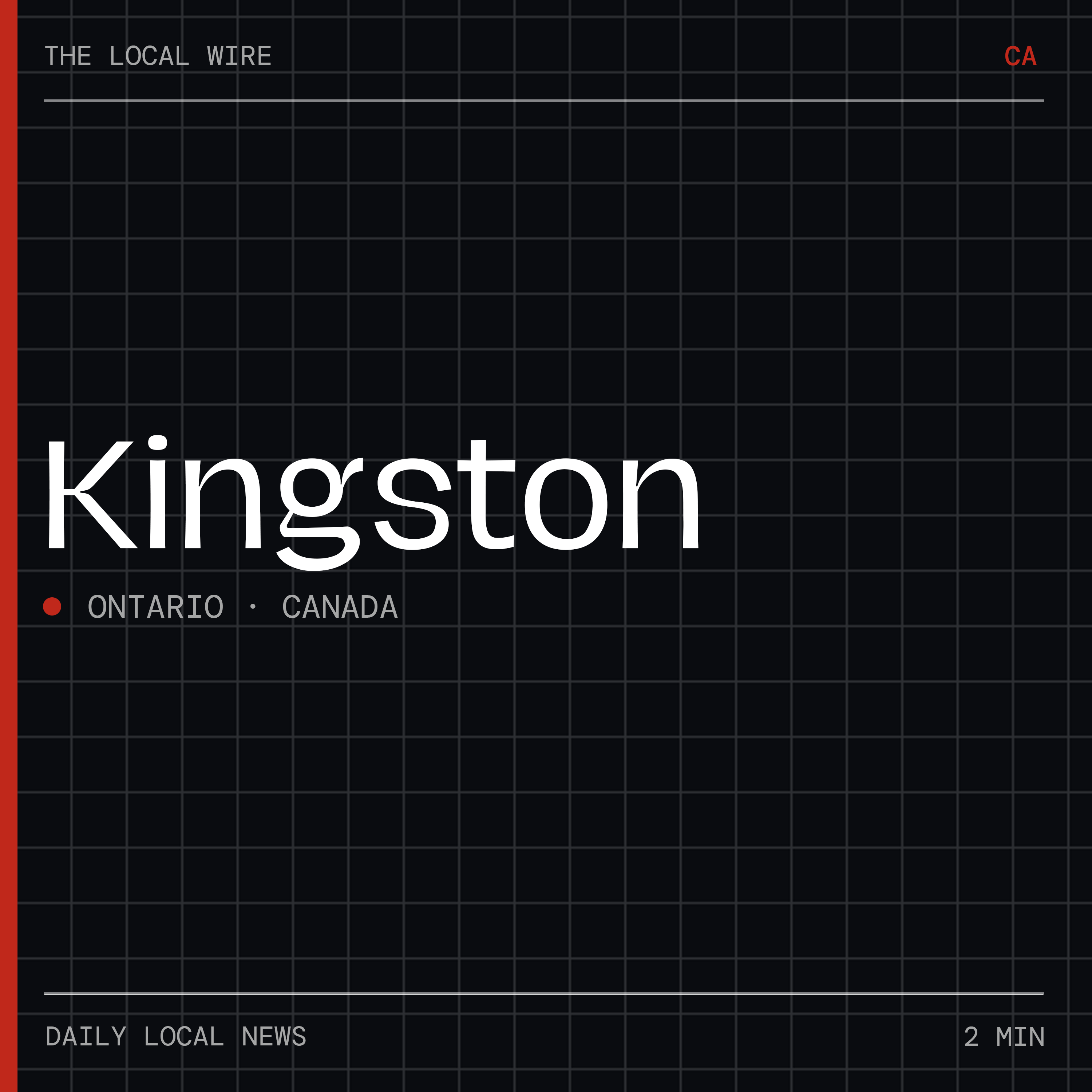 Kingston News Today | 2 Min | The Local Wire