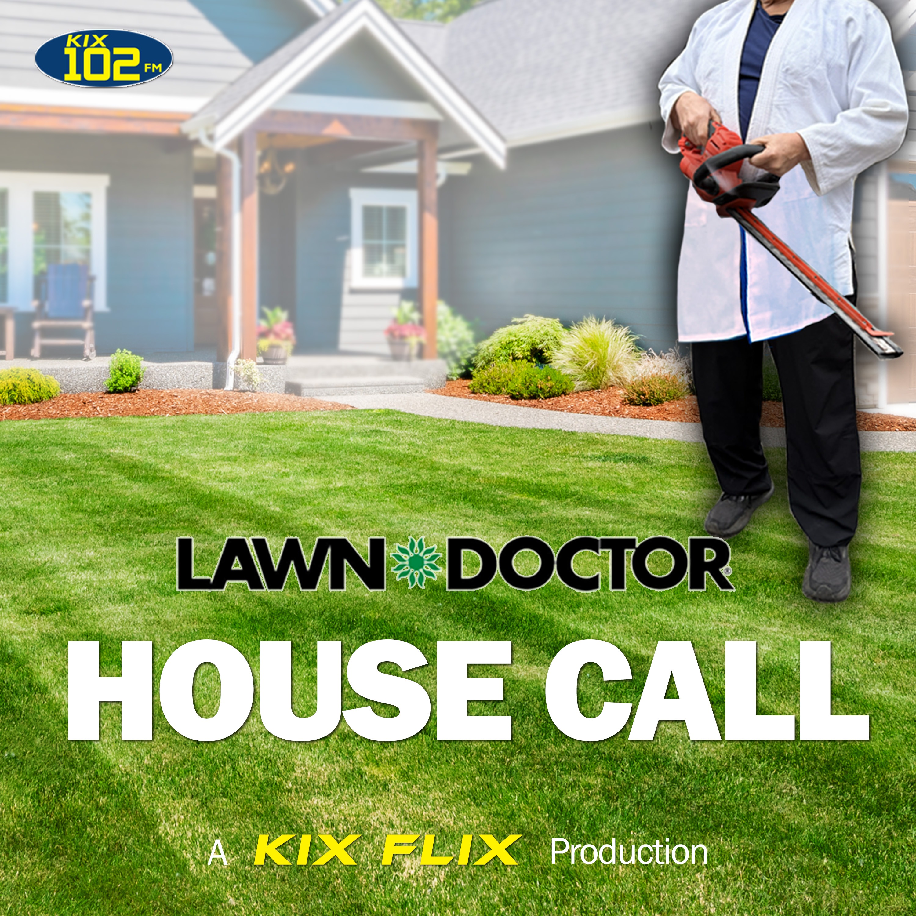 KIX 102FM Lawn Doctor cover art