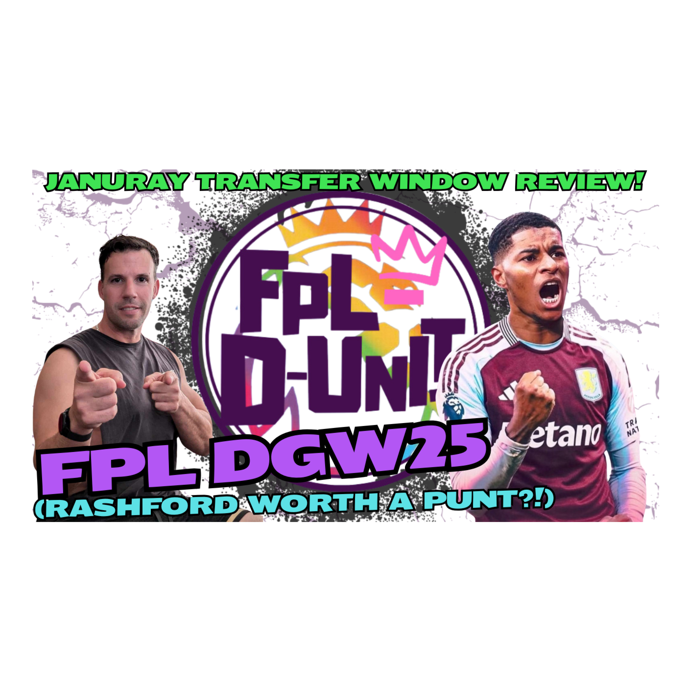 FPL GW25 - DGW25 🔥JANURAY TRANSFER WINDOW REVIEW🔥(RASHFORD WORTH A PUNT?!)