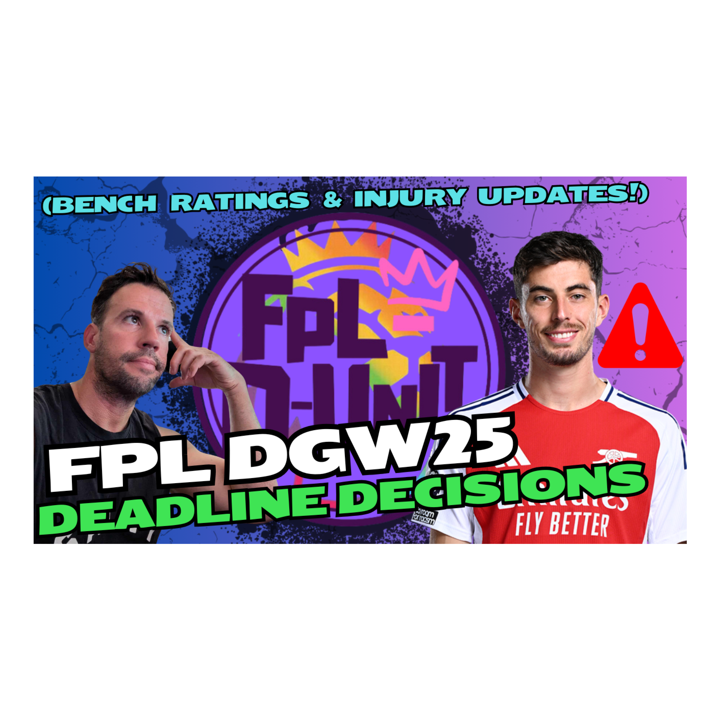 FPL GW25 DEADLINE DECISIONS (DGW25 BENCH RATINGS & INJURY UPDATES) 🔥TOP 16K🔥