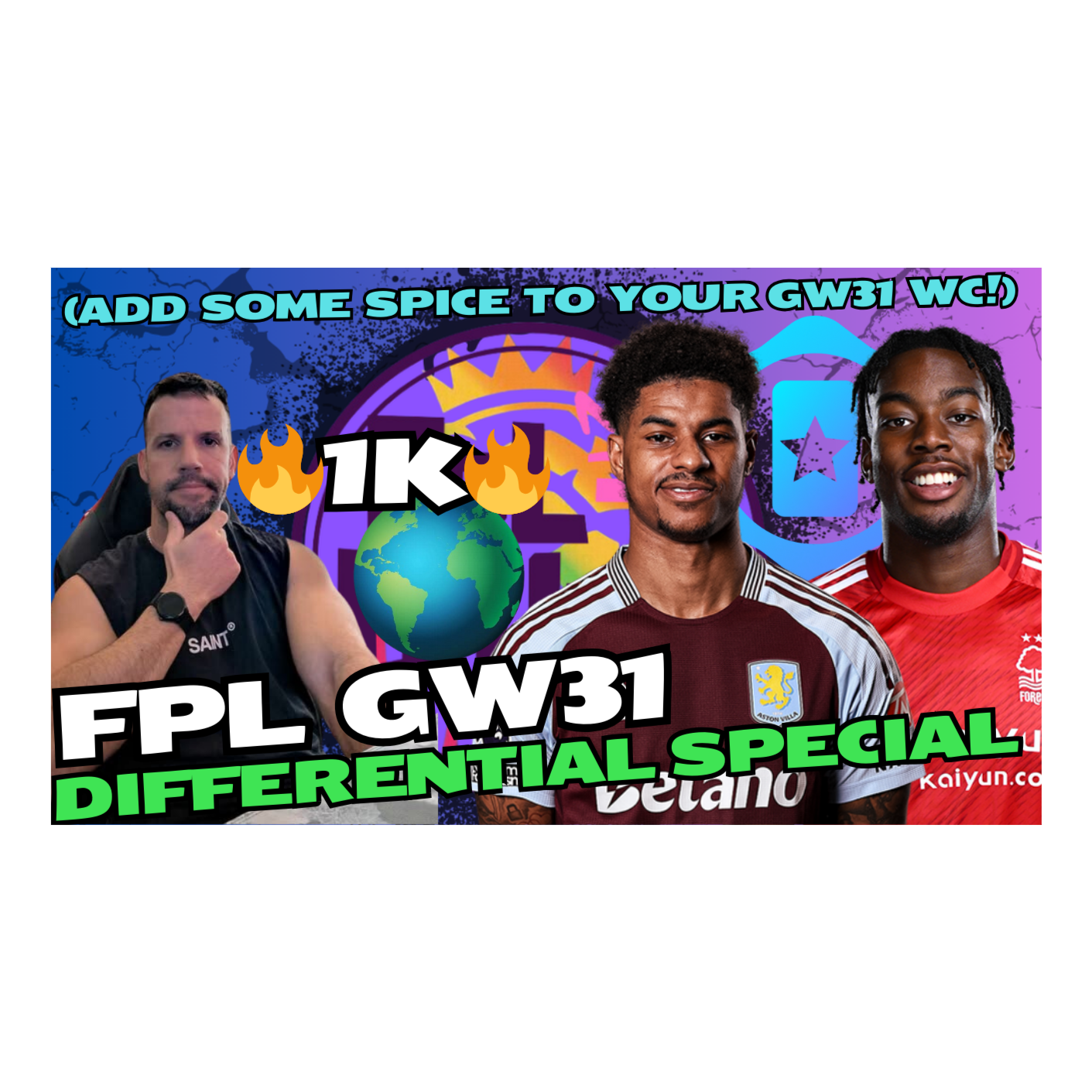 1k OR! 🌍🔥 FPL GW31 DIFFERENTIAL SPECIAL (ADD SOME SPICE TO YOUR WC) | Fantasy Premier League 2024/25