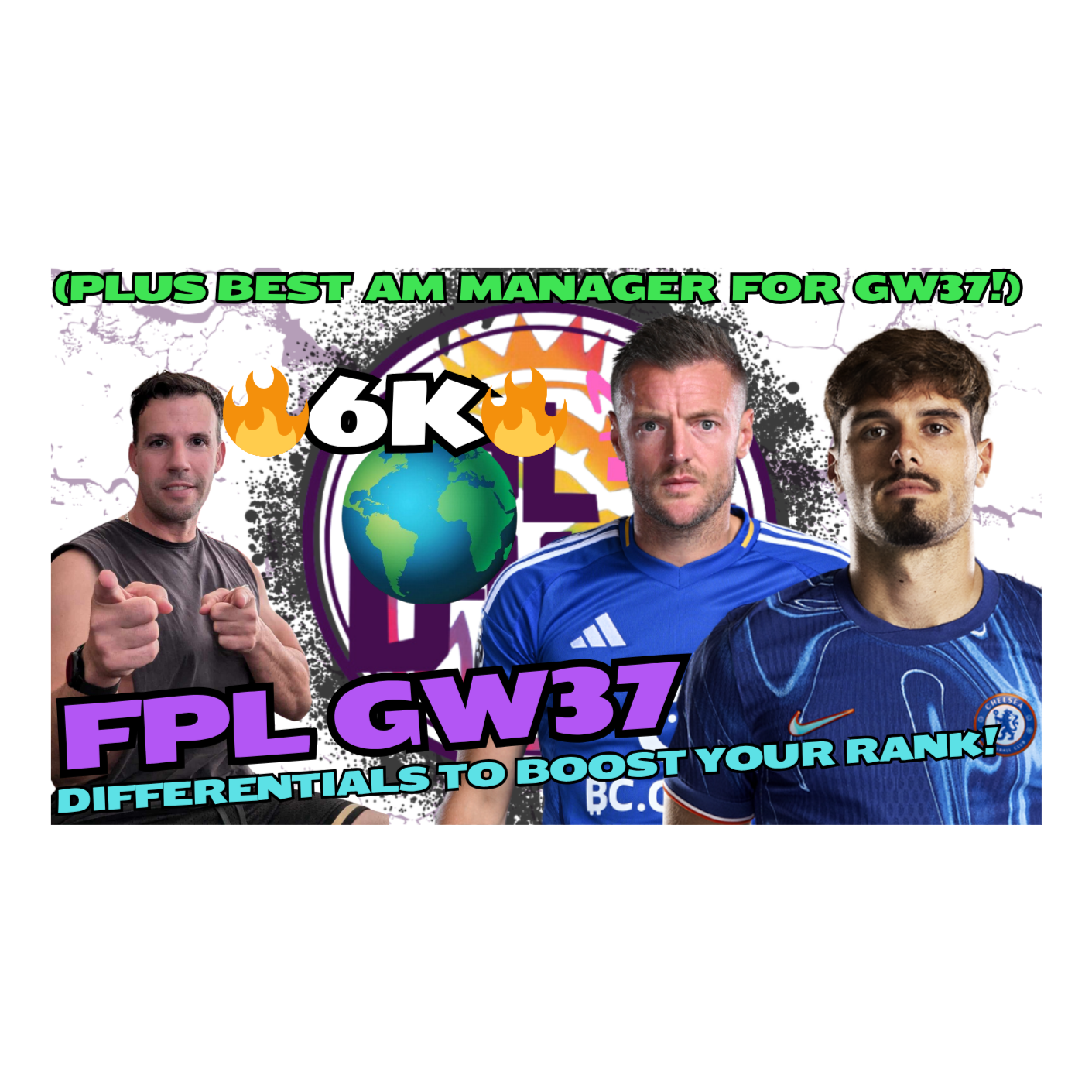 FPL GW37 DIFFERENTIALS TO BOOST YOUR RANK🚀🔥 + VARDY PARTY PUNT? | Fantasy Premier League 2024/25