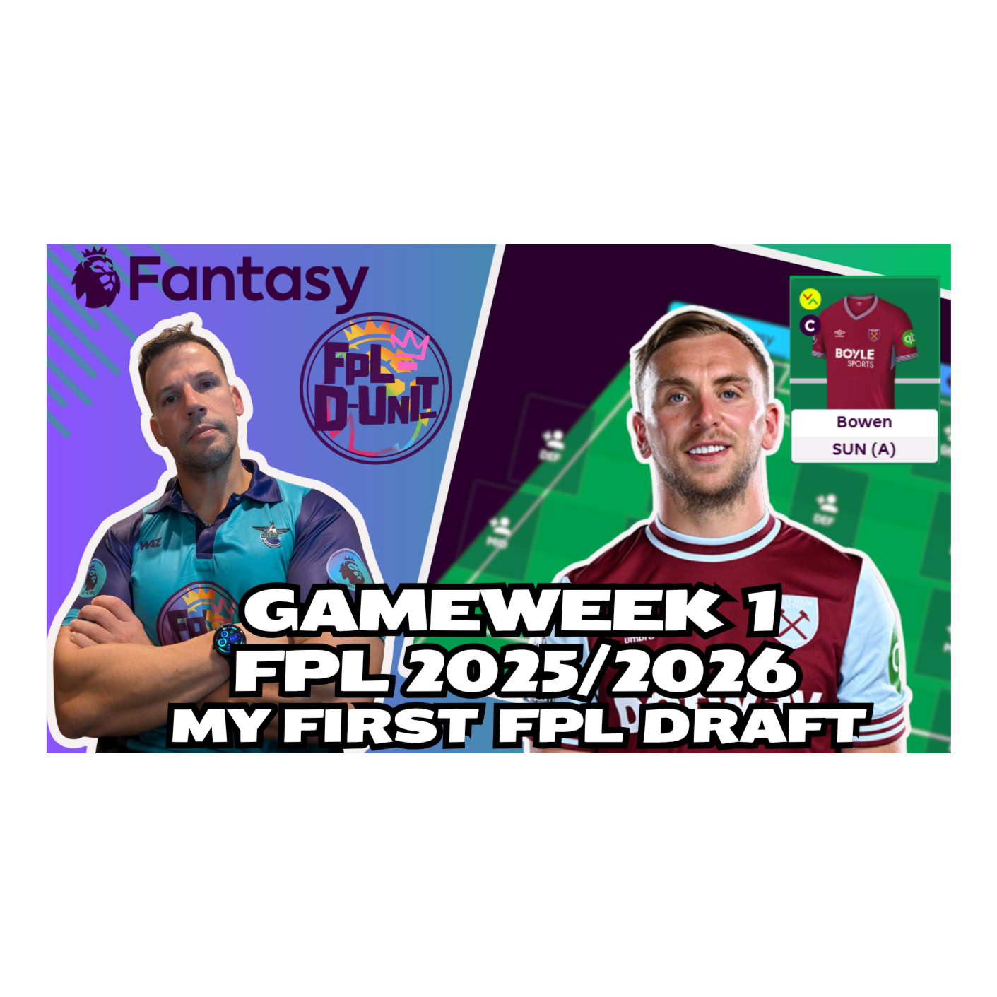 MY FPL GW1 FIRST DRAFT! 📝 TOP 5K FINISH LAST SEASON🚀 | Fantasy Premier League Tips 2025/26