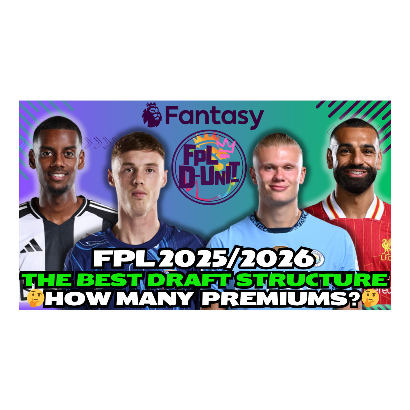 FPL THE BEST DRAFT STRUCTURE |🤔 HOW MANY PREMIUMS? 🤔| Fantasy Premier League Tips 2025/26