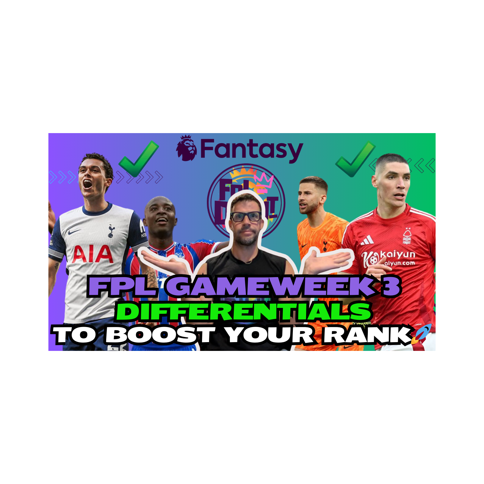 FPL GW3 DIFFERENTIALS TO BOOST YOUR RANK🚀 | CUNHA & SARR IN?👊 | Fantasy Premier League Tips 2025/26