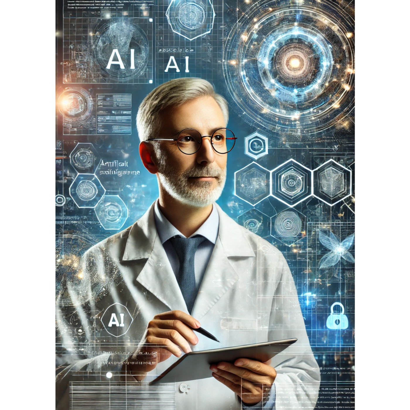 Description of AI Scientist episode artwork