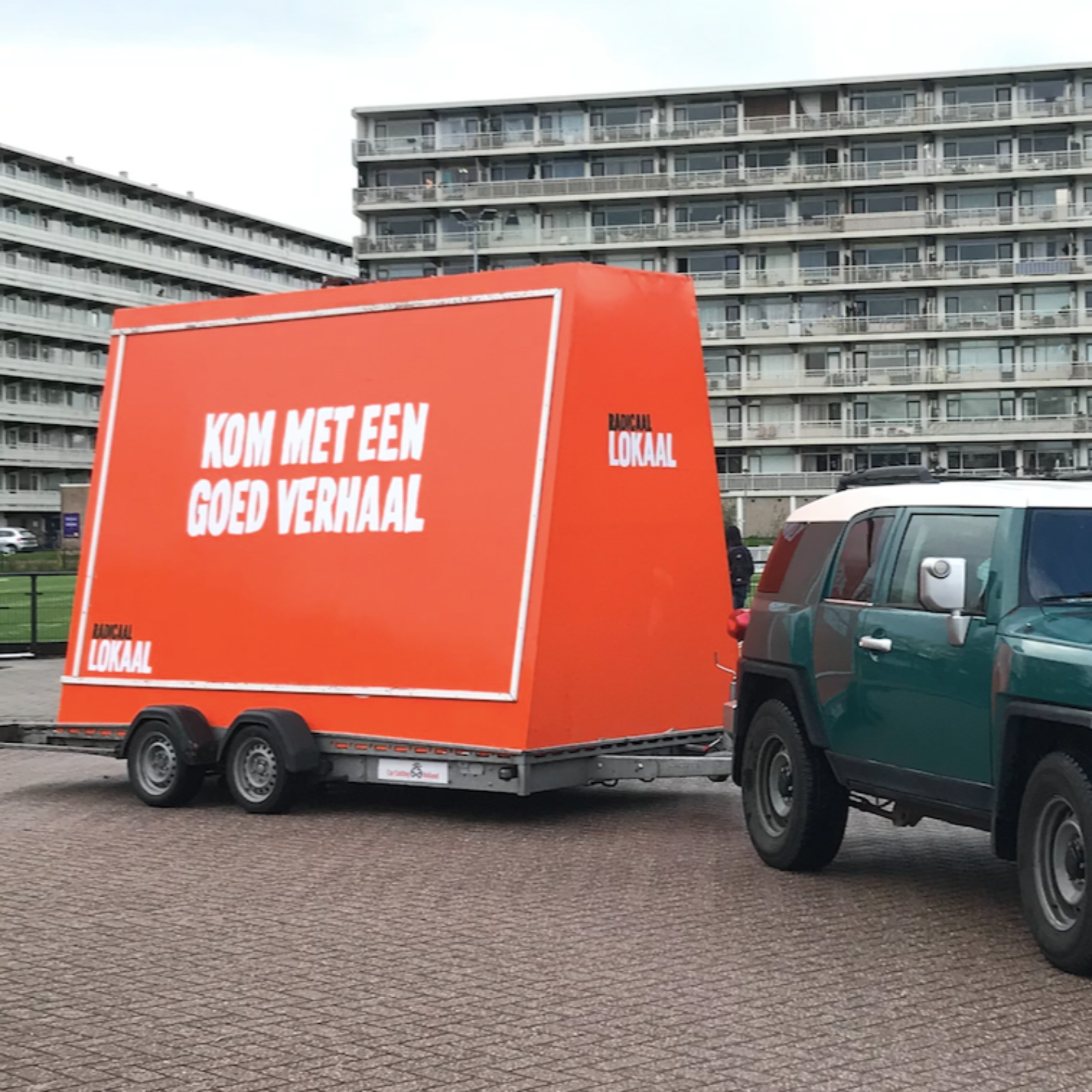 Kom met een goed verhaal