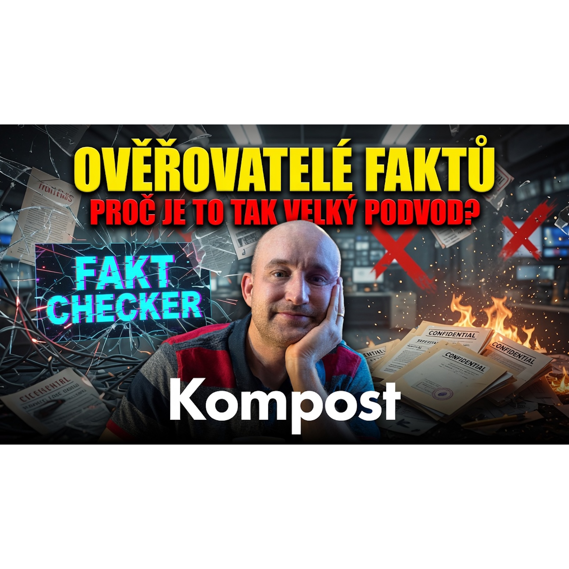 Podvod jménem Ověřovatelé faktů / Fact checking a proč jim lidé věří? | Kompost #2 episode artwork