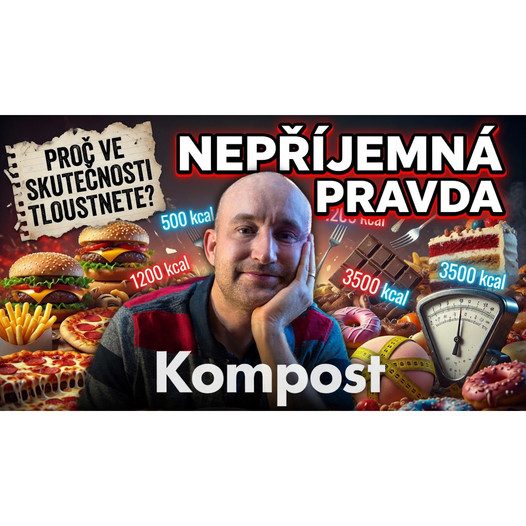 Jediný důvod proč tloustnete. Nepříjemná pravda, kterou nikdo neříká. Jak zhubnout? | Kompost #5 episode artwork