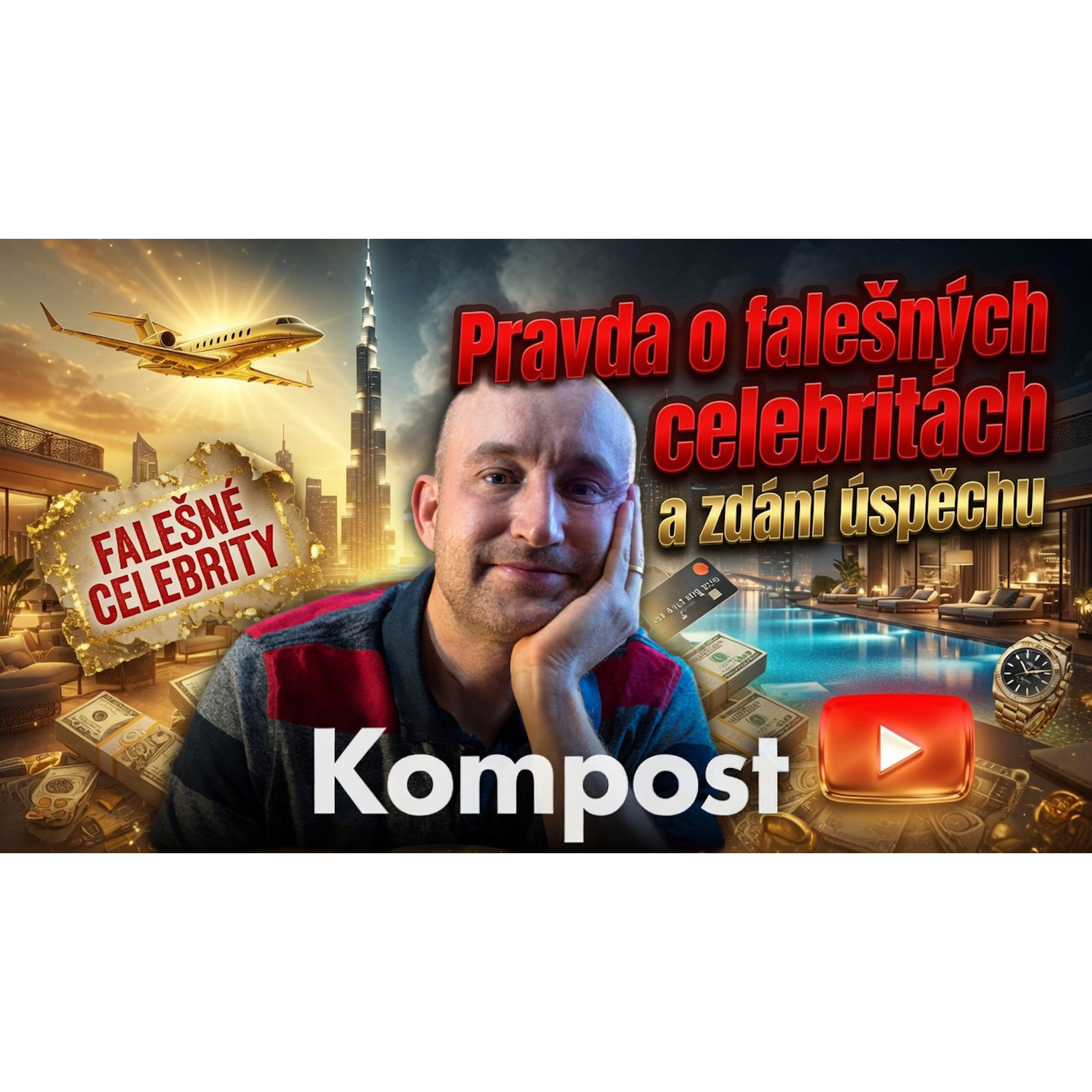 Pravda o "celebritách" a špinavý showbiz. Jak funguje zdání úspěchu a hra na peníze | Kompost #6 episode artwork