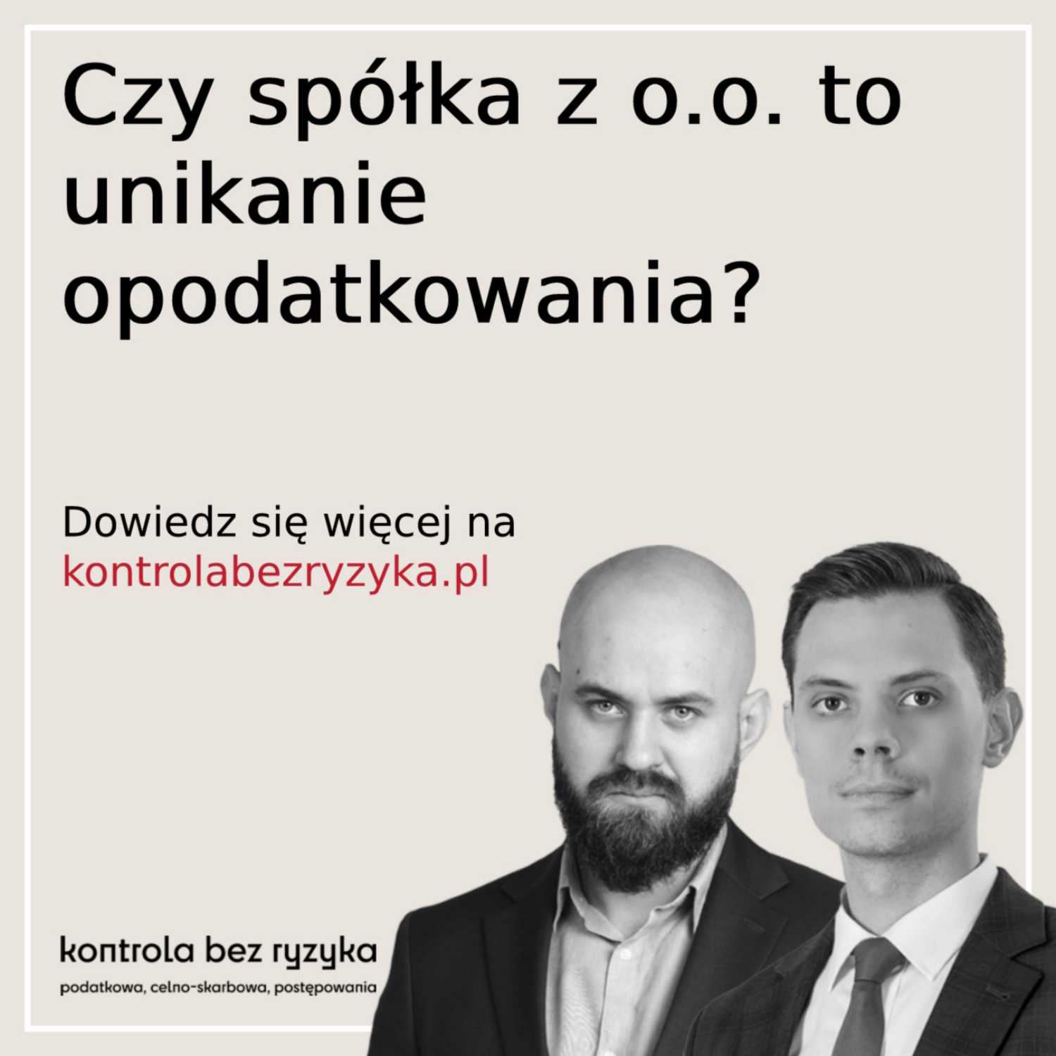 Kontrola Bez Ryzyka - podatki