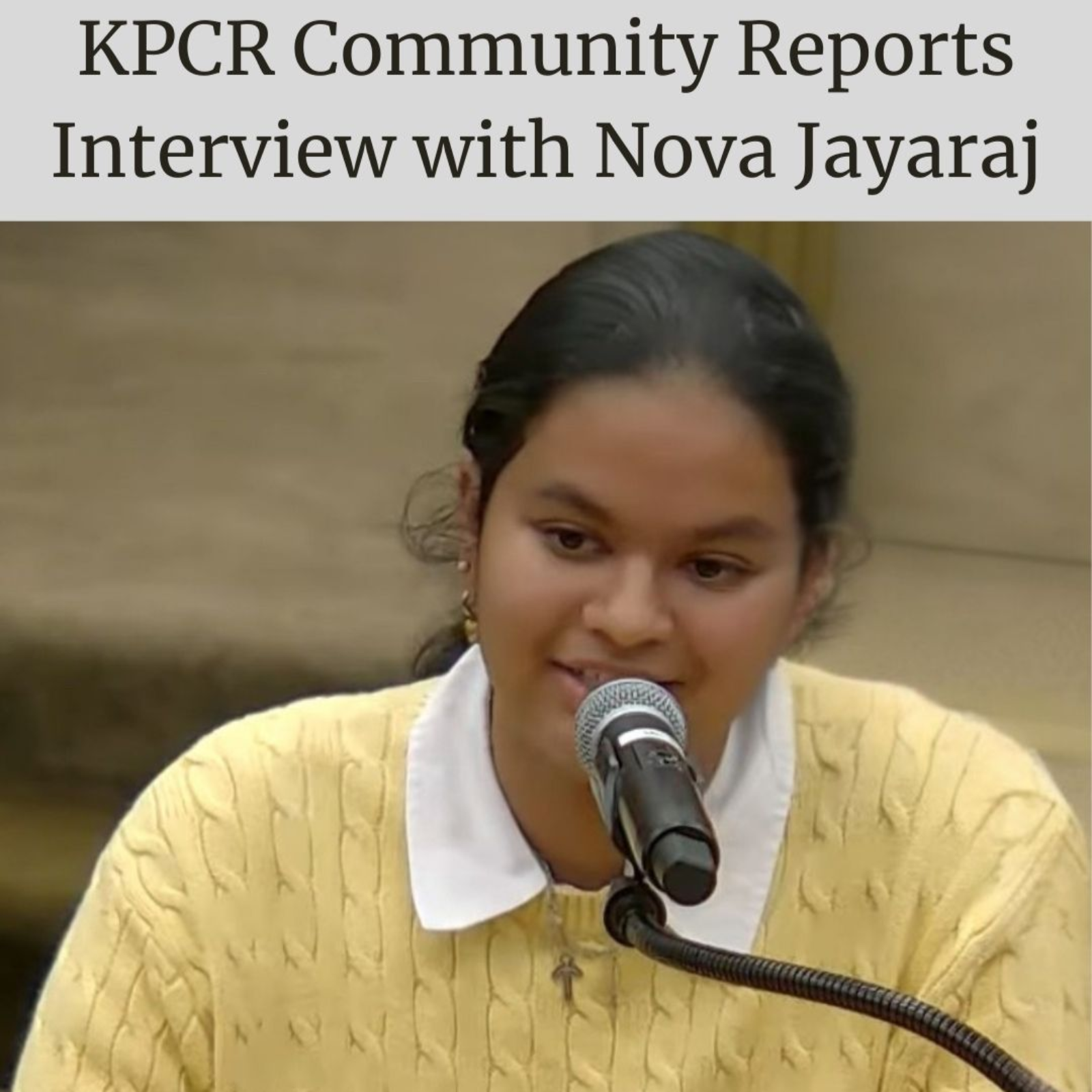 Interview with Nova Jayaraj, 12-21-2025 episode artwork
