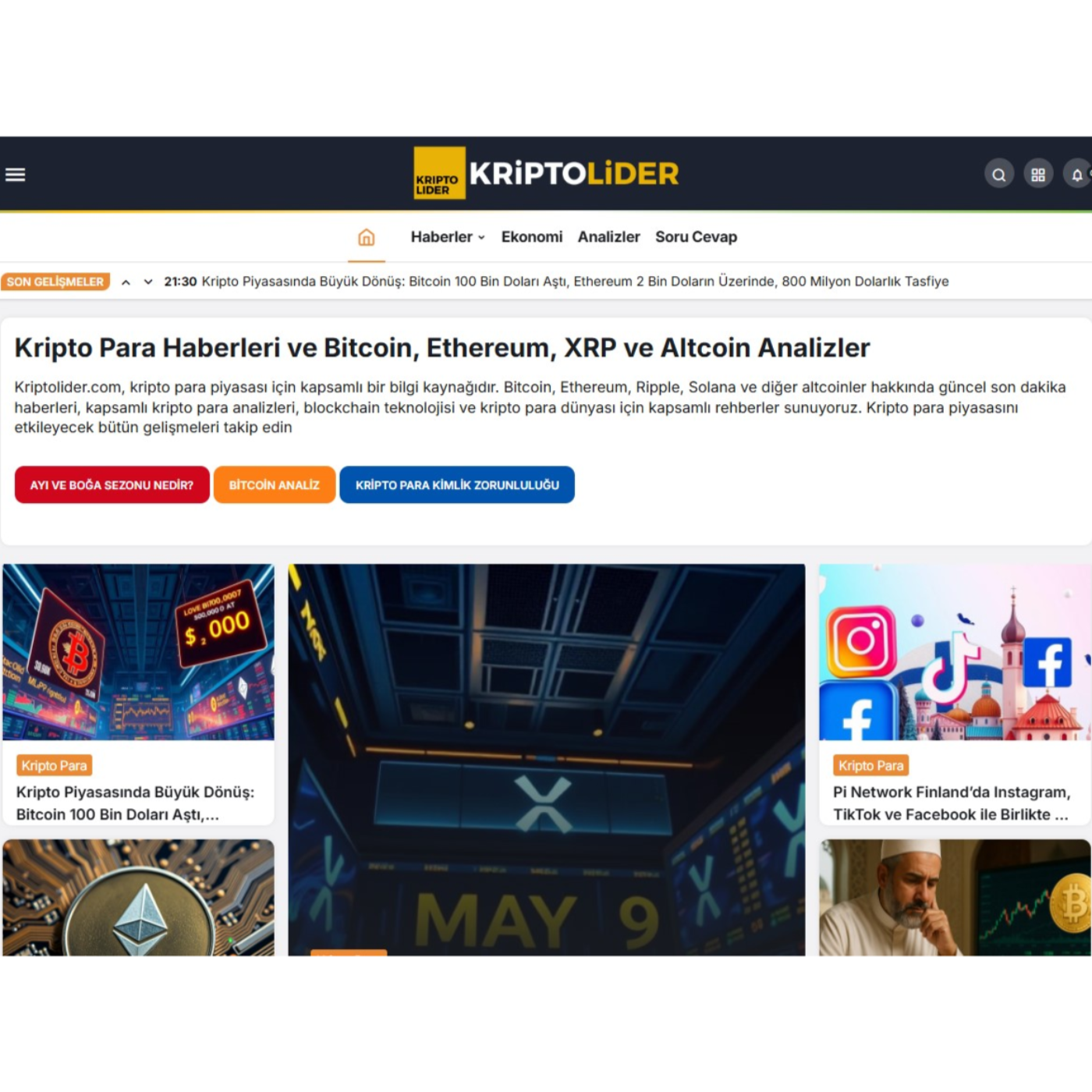 Kripto Para Haberleri