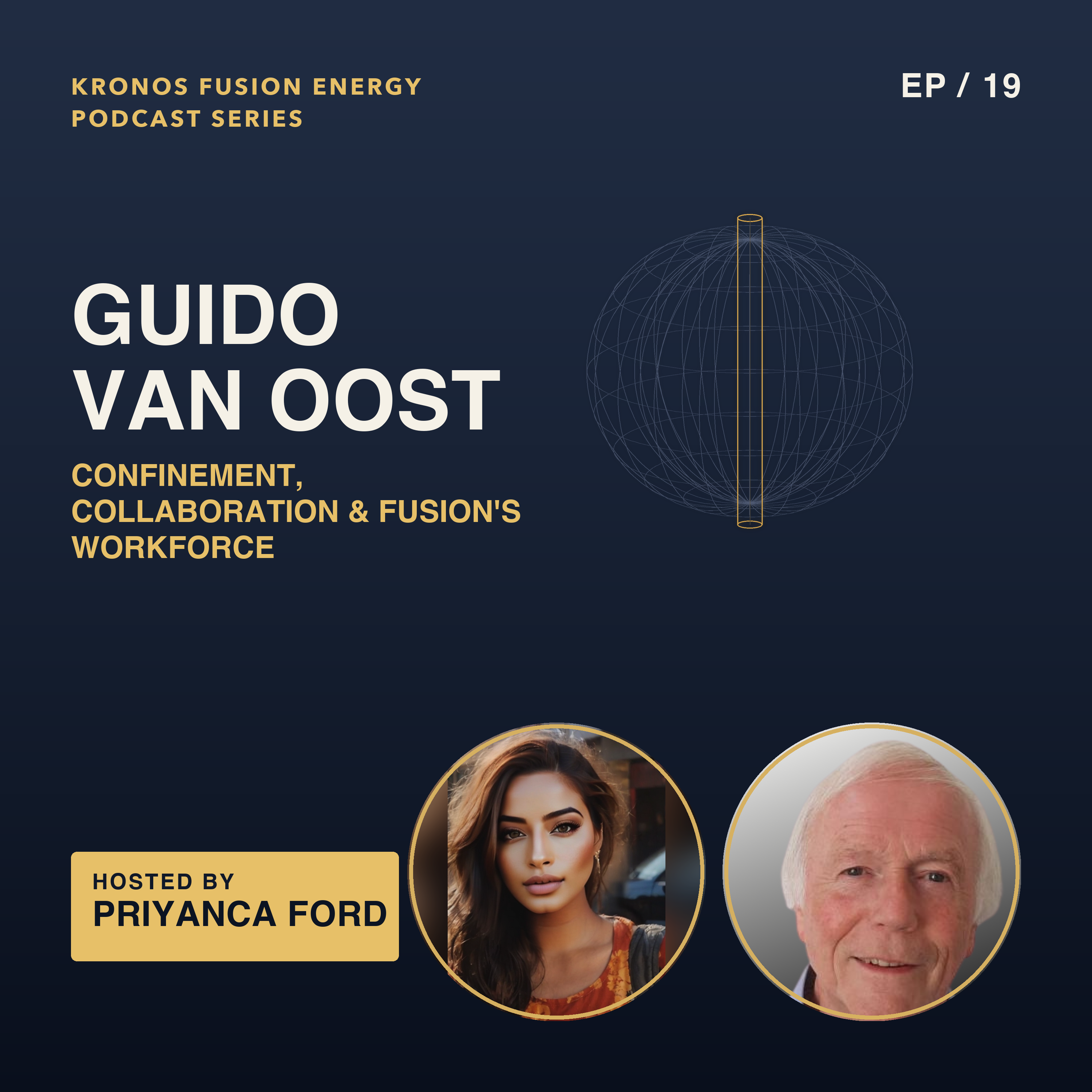 Fifty Years & the Next Generation — Confinement, Collaboration & Fusion’s Workforce Dr. Guido Van Oost episode artwork