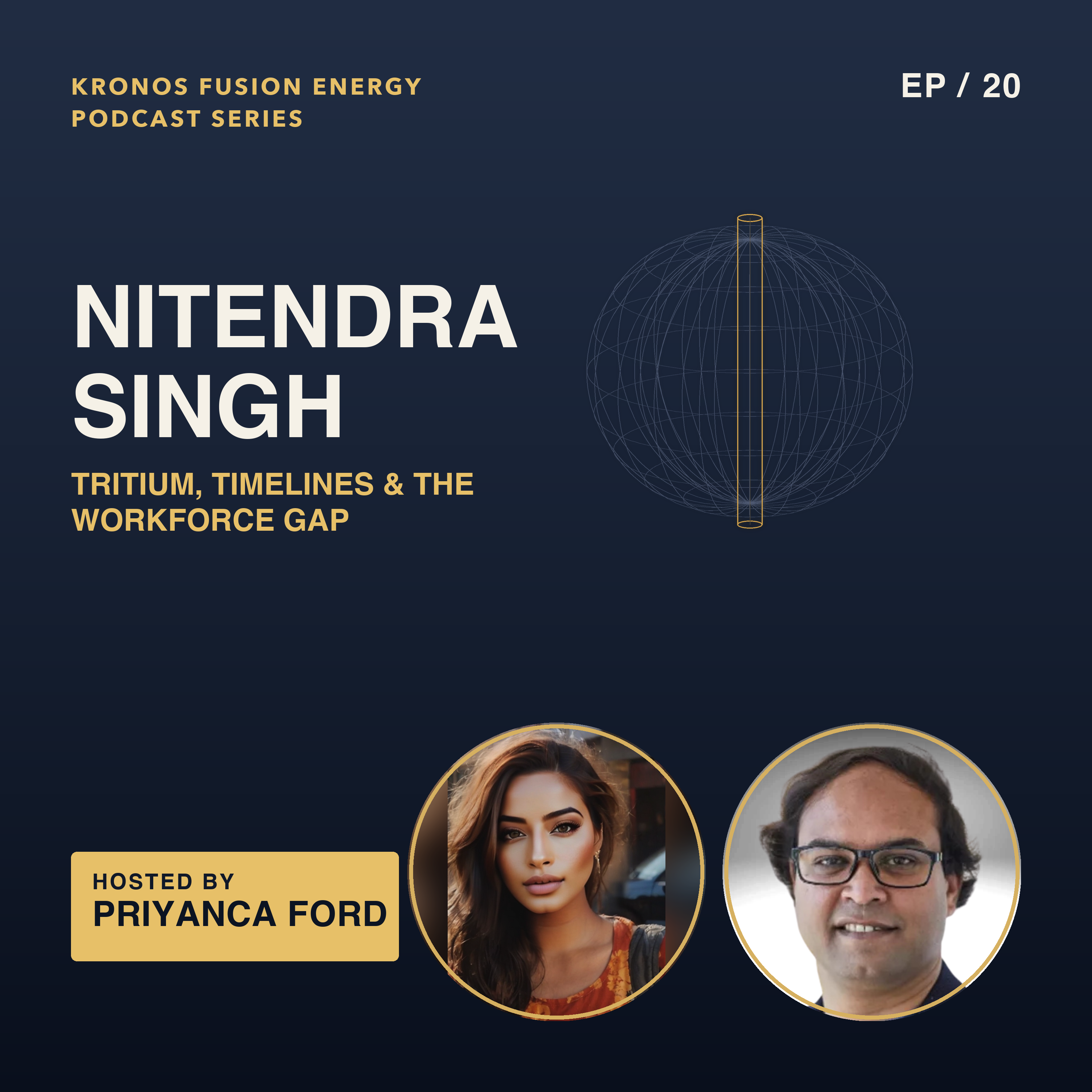 Tritium, Timelines & the Workforce Gap — The Realities of Commercial Fusion Dr. Nitendra Singh episode artwork