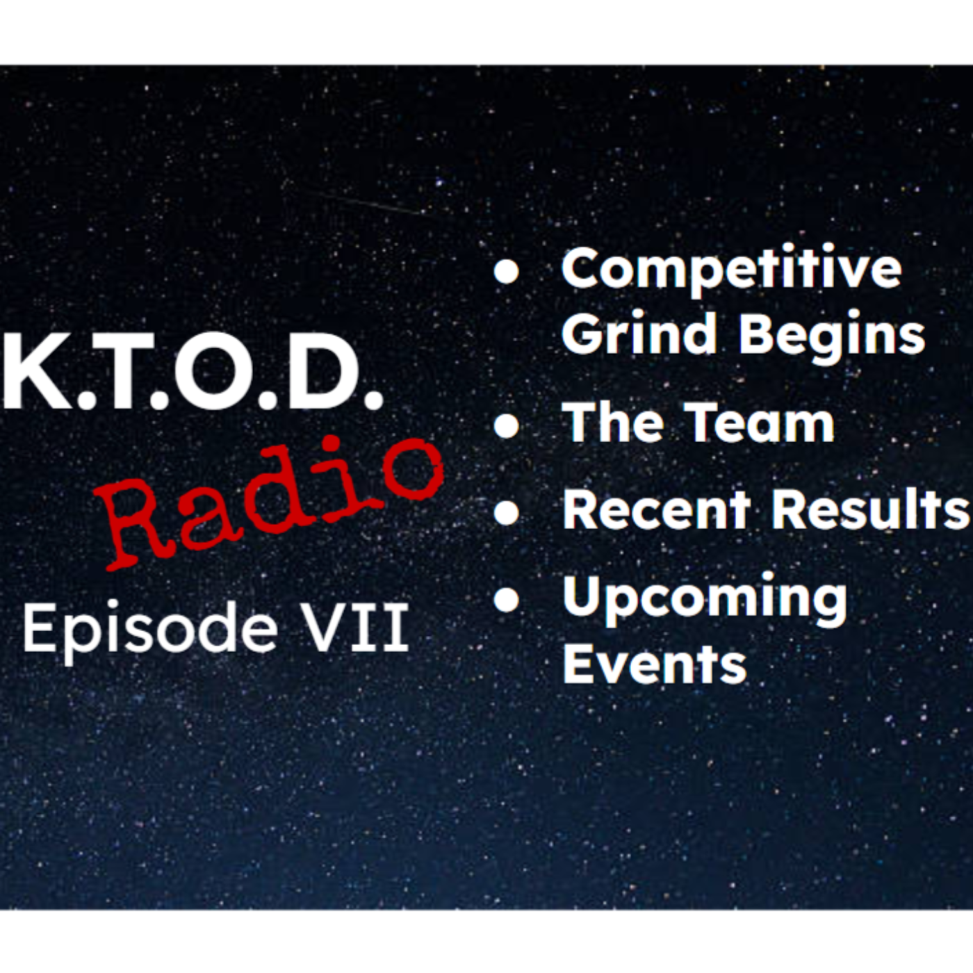 KTOD Radio - The Competitive Star Wars Unlimited Podcast