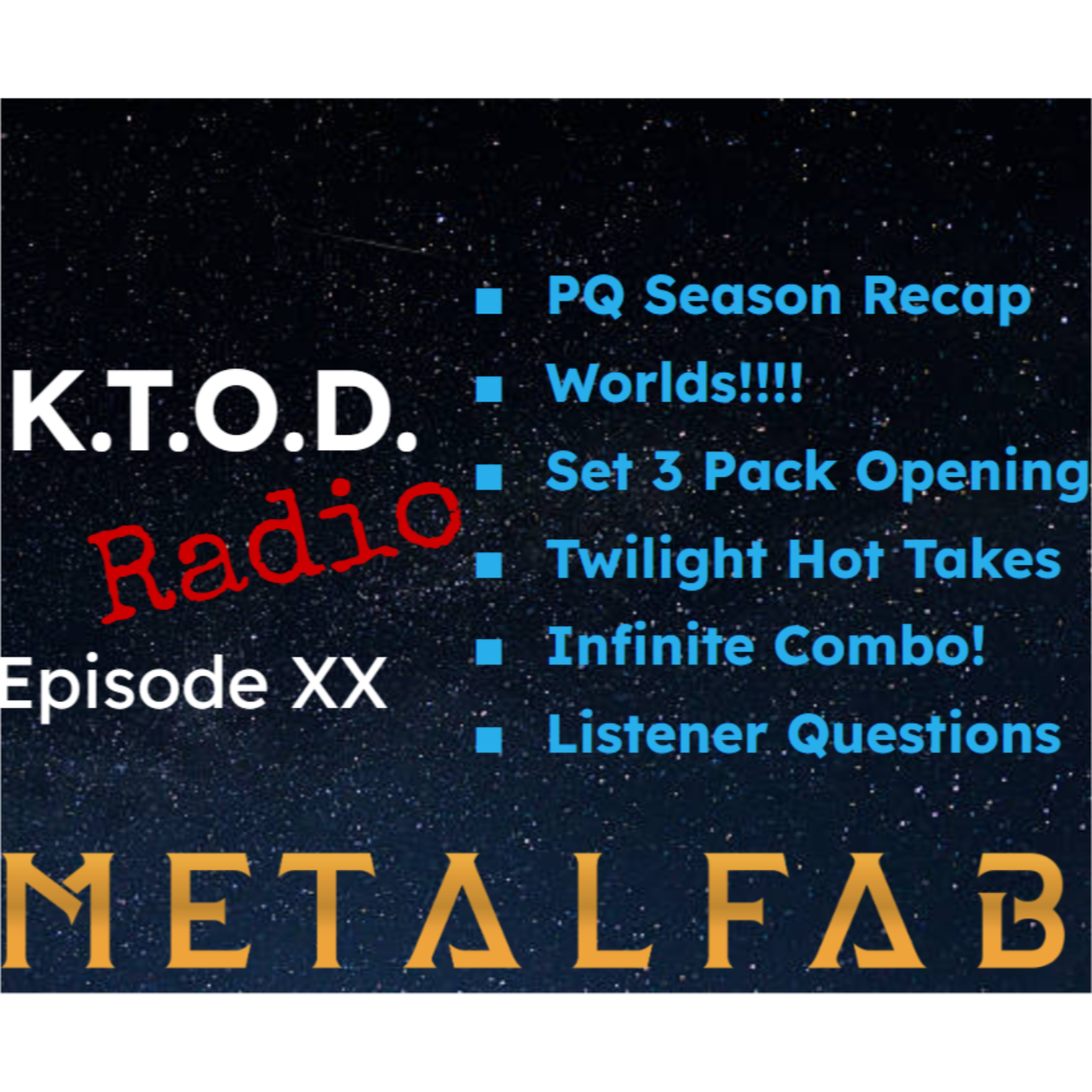 KTOD Radio - The Competitive Star Wars Unlimited Podcast