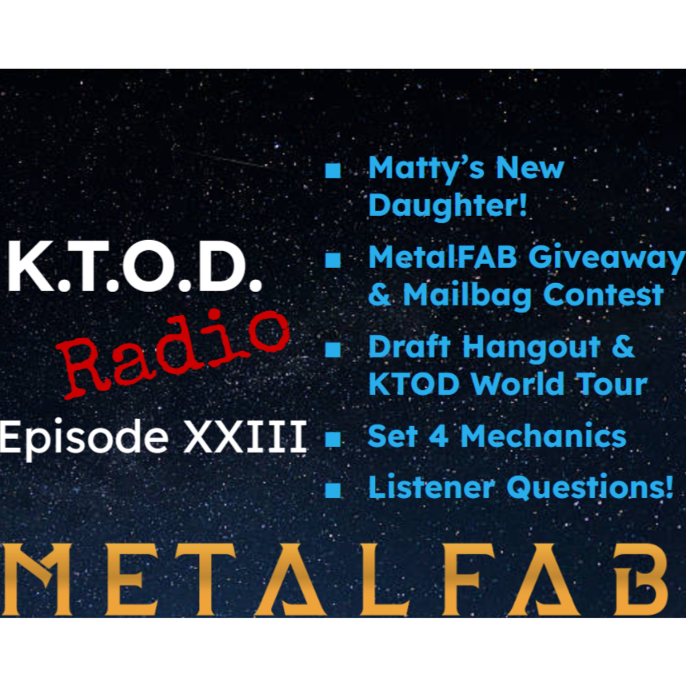 KTOD Radio - The Competitive Star Wars Unlimited Podcast