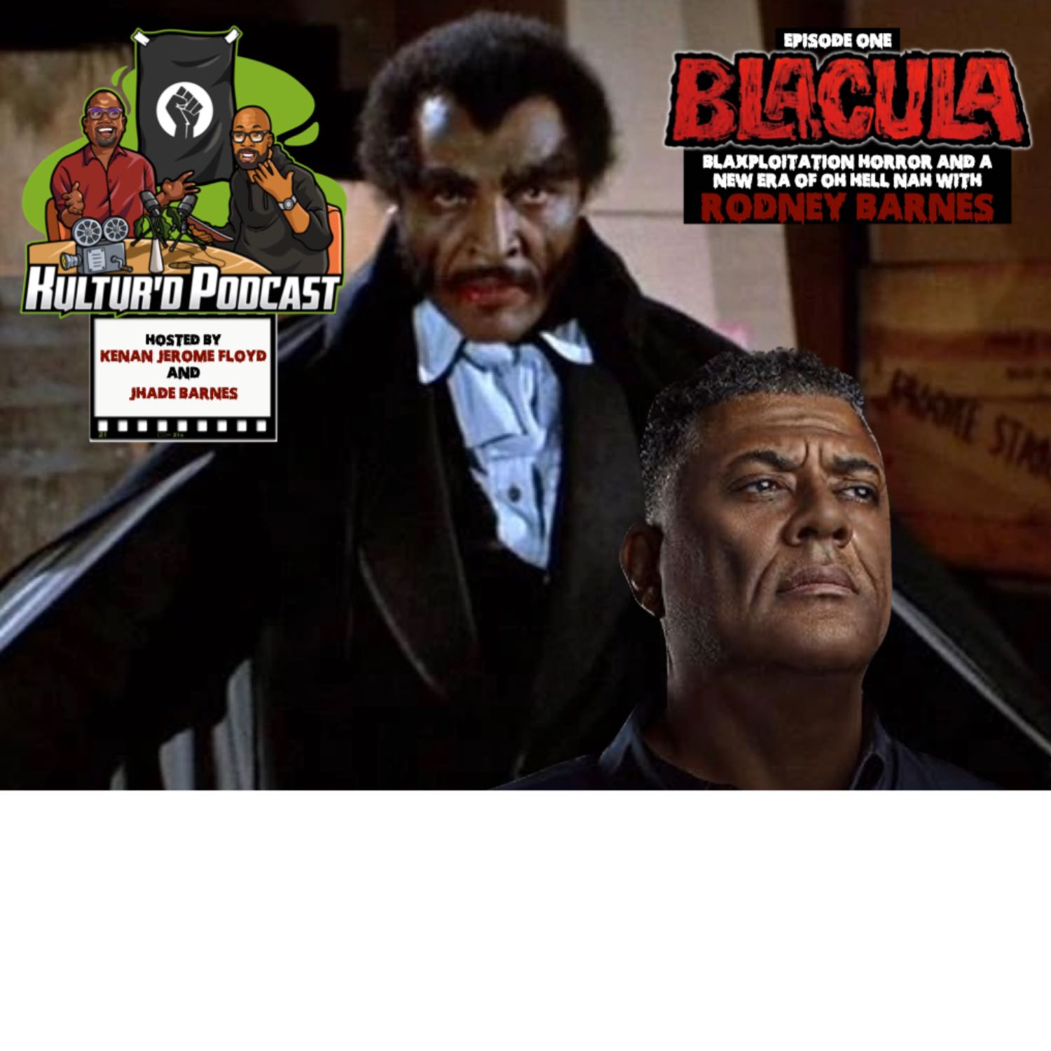 EP 1 "BLACULA: Blaxploitation Horror and a New Era of 'Oh Hell Nah'" w/ Rodney Barnes