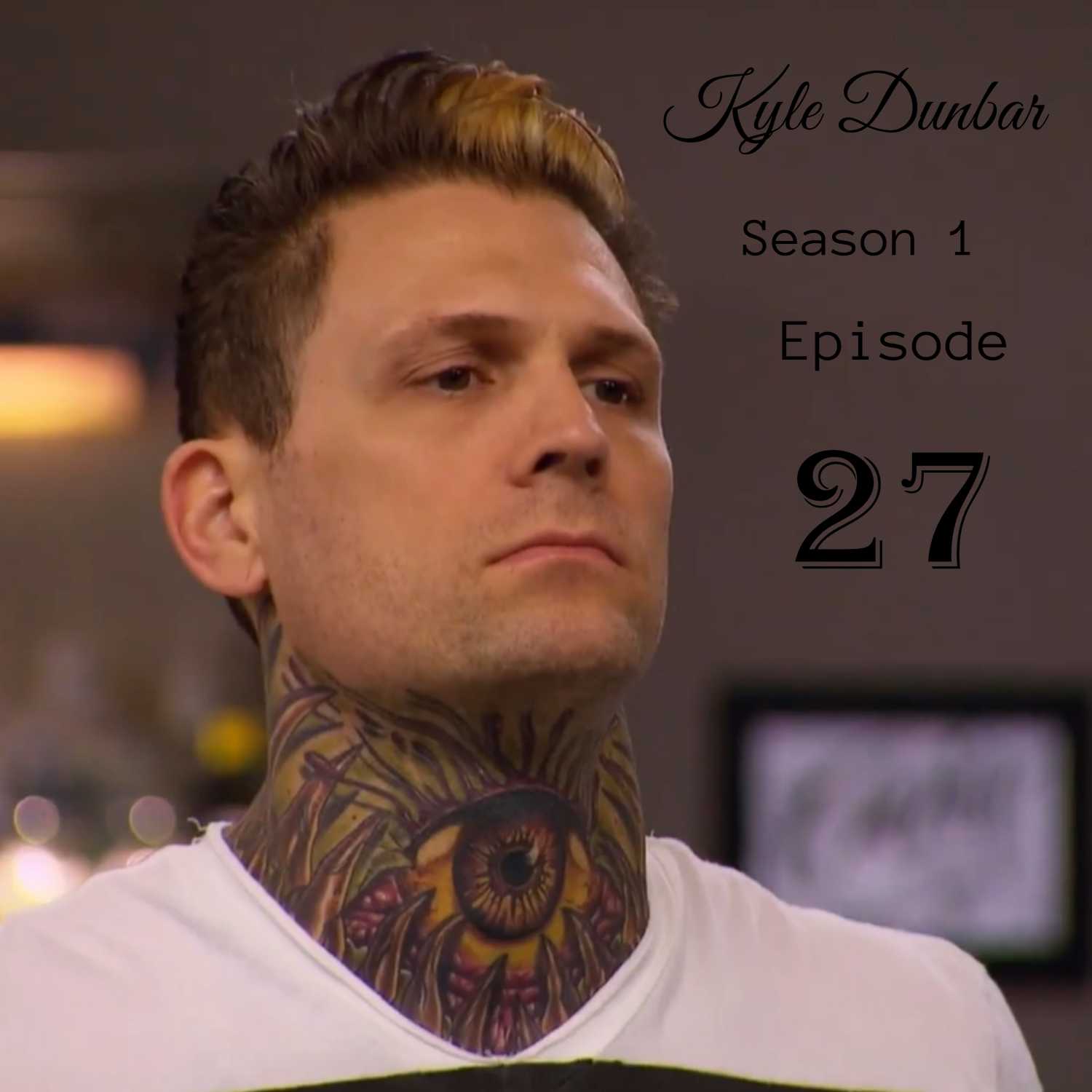 #27 Kyle Dunbar traveling home from Philadelphia Tattoo Festival