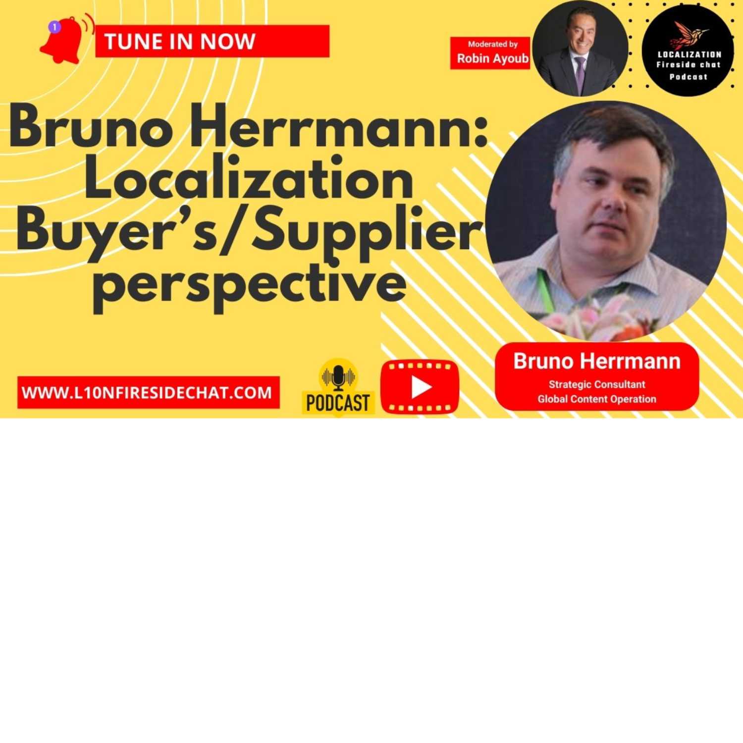 The #localization #Buyer/#supplier #Perspective, in-depth #conversation with #Bruno #Herrmann